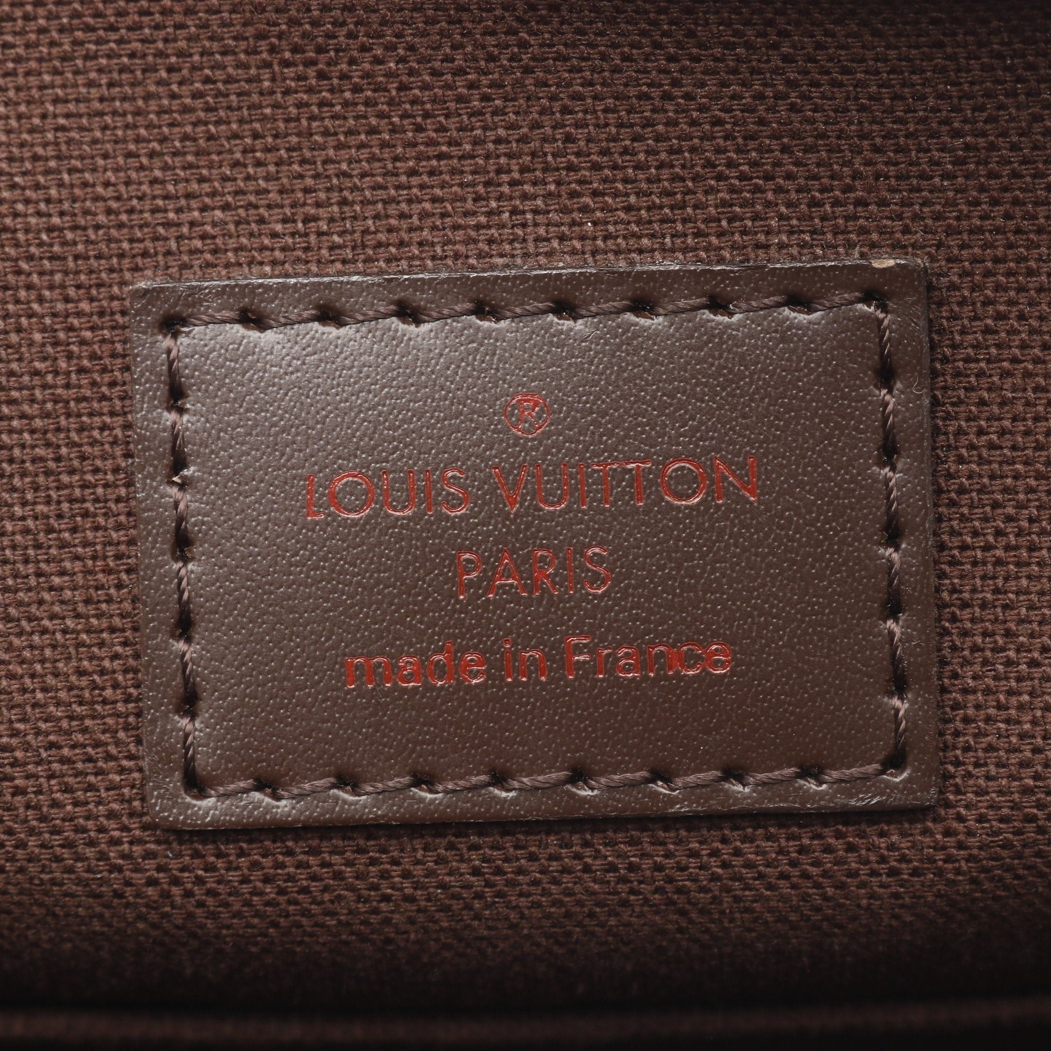 Louis Vuitton Louis Vuitton Trotabourg Damier Ebene Shoulder Bag Leather Brown Size ONE SIZE - 4 Thumbnail
