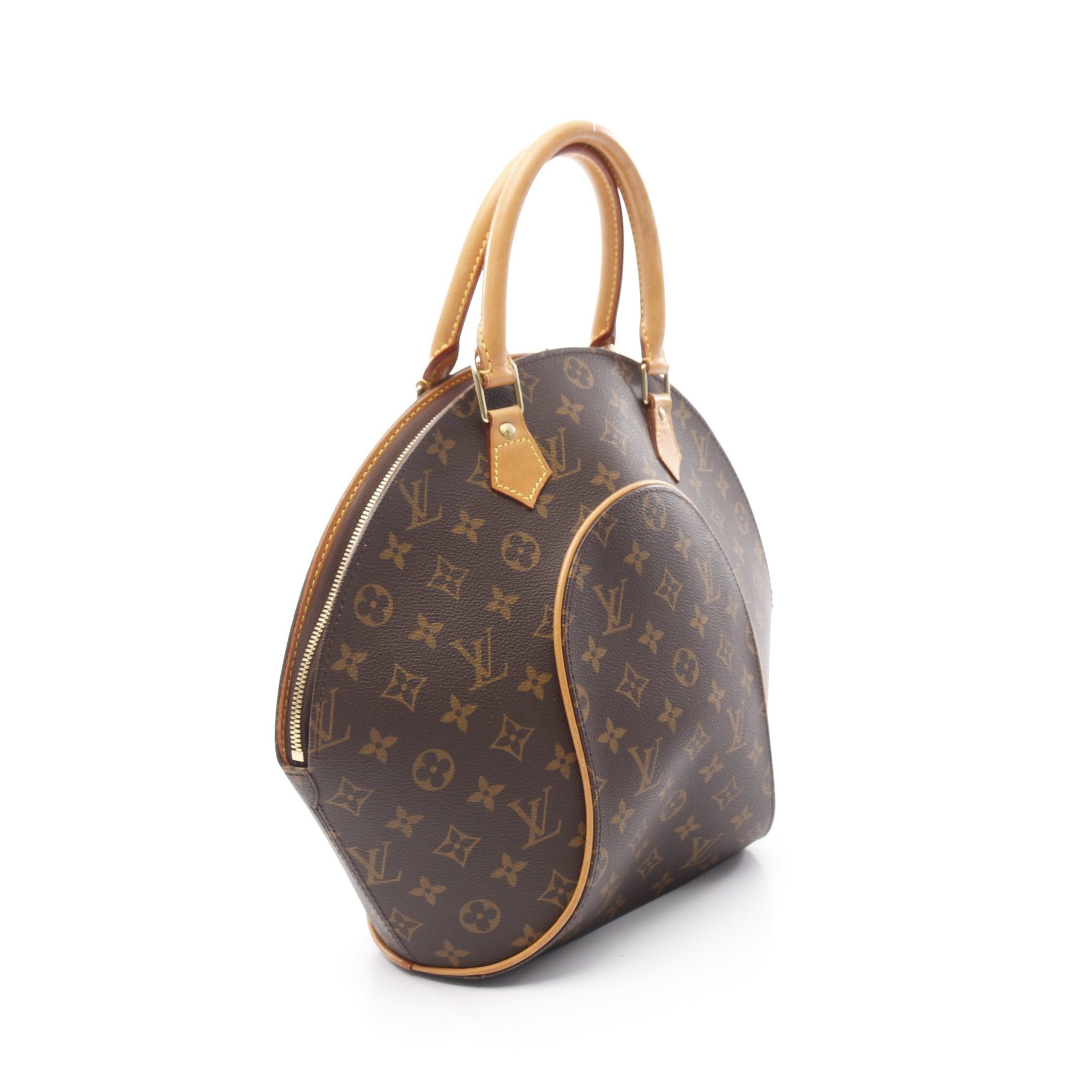Louis Vuitton Louis Vuitton Ellipse Mm Monogram Handbag Leather Brown Size ONE SIZE - 2 Thumbnail