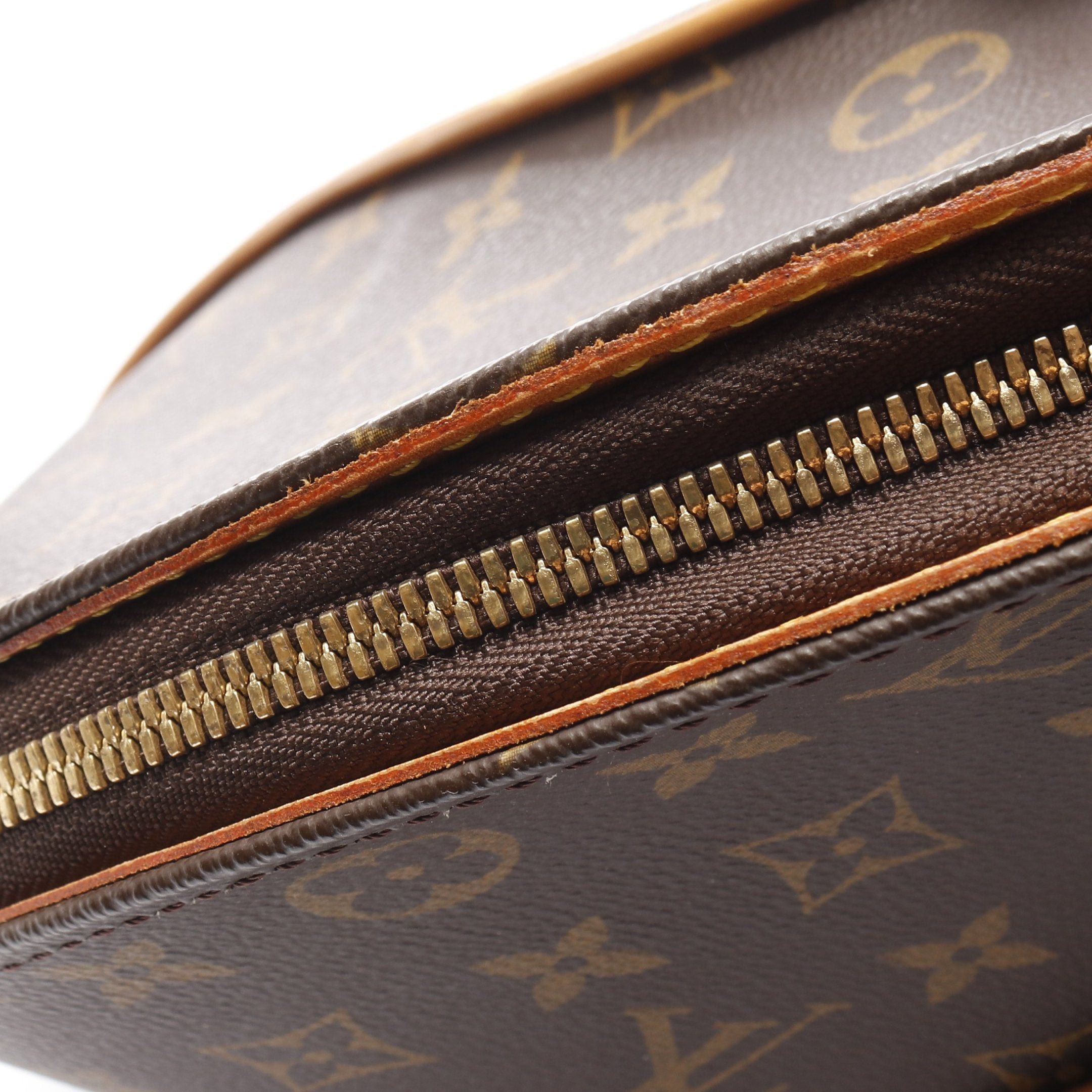 Louis Vuitton Louis Vuitton Ellipse Mm Monogram Handbag Leather Brown Size ONE SIZE - 11 Thumbnail