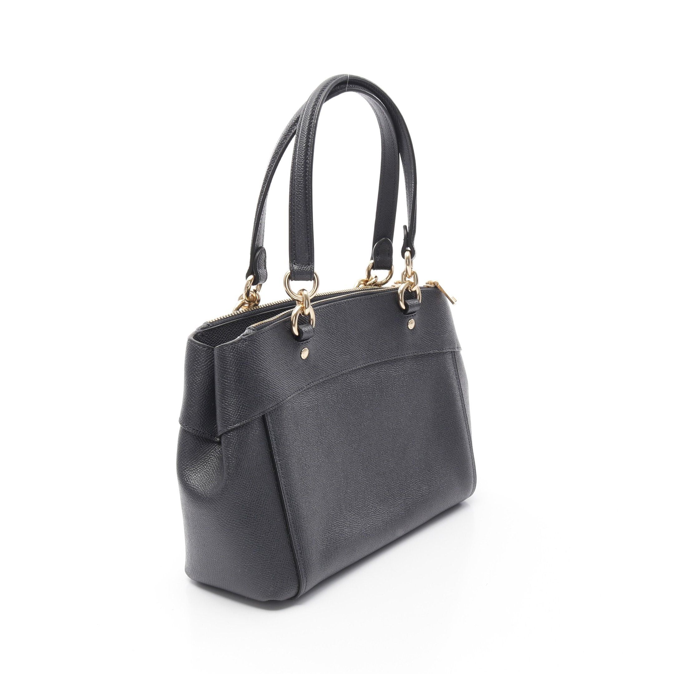 Coach Coach Mini Brook Carryall Handbag Leather Dark Navy Size ONE SIZE - 2 Thumbnail