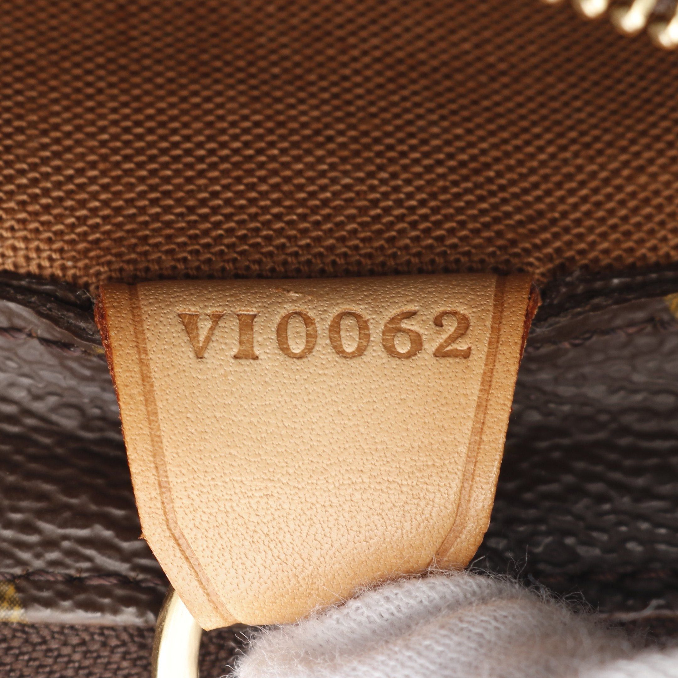 Louis Vuitton Louis Vuitton Cabas Piano Monogram Shoulder Bag Leather Brown Size ONE SIZE - 5 Thumbnail