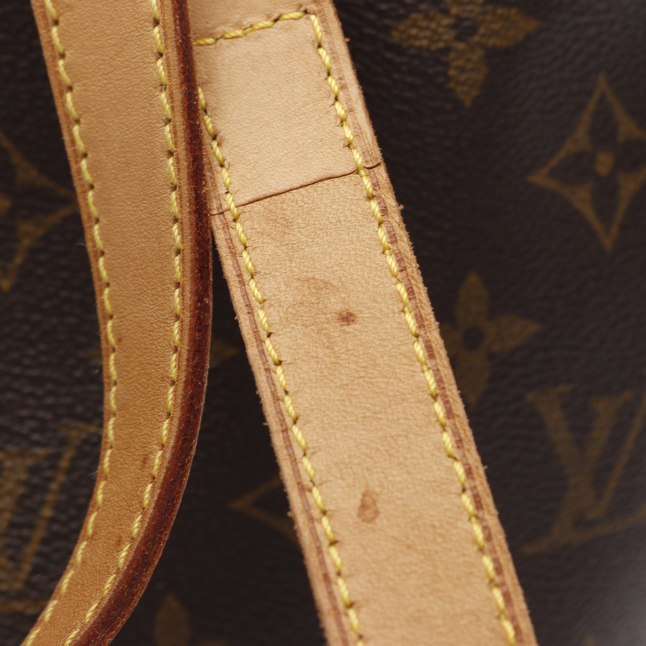 Louis Vuitton Louis Vuitton Cabas Piano Monogram Shoulder Bag Leather Brown Size ONE SIZE - 9 Thumbnail