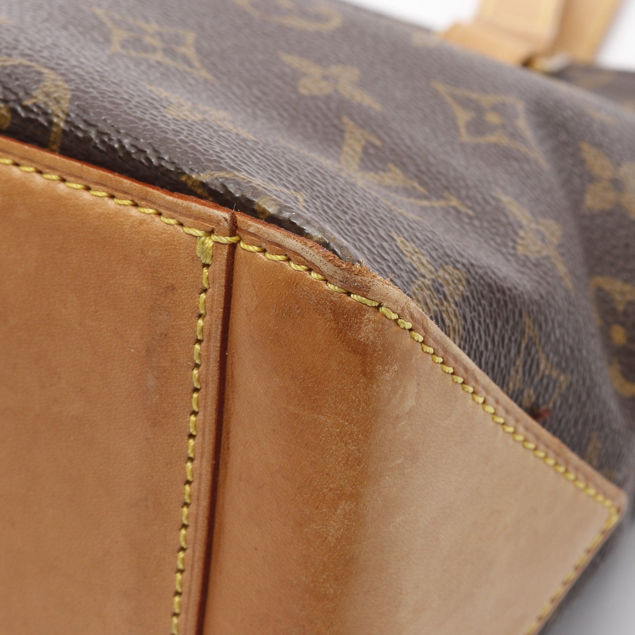 Louis Vuitton Louis Vuitton Cabas Piano Monogram Shoulder Bag Leather Brown Size ONE SIZE - 11 Thumbnail