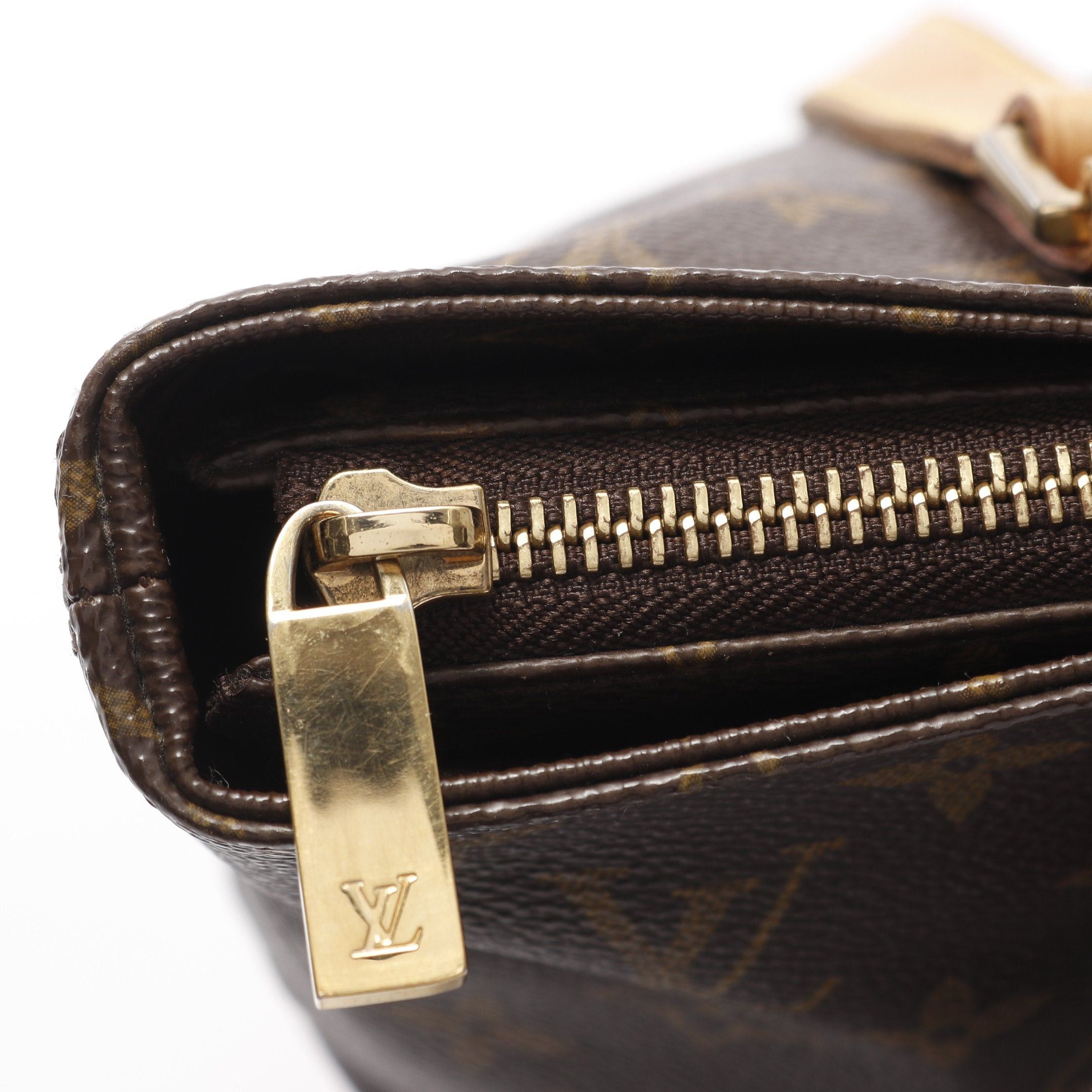 Louis Vuitton Louis Vuitton Cabas Piano Monogram Shoulder Bag Leather Brown Size ONE SIZE - 6 Thumbnail