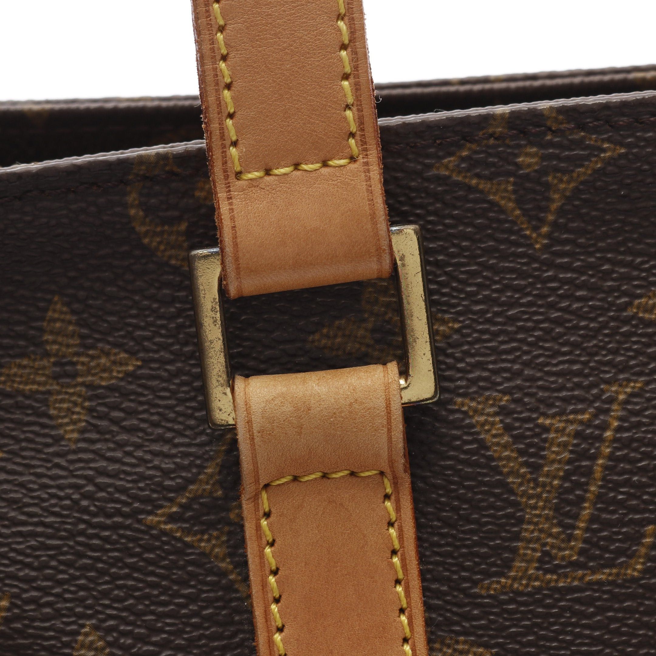 Louis Vuitton Louis Vuitton Cabas Piano Monogram Shoulder Bag Leather Brown Size ONE SIZE - 7 Thumbnail