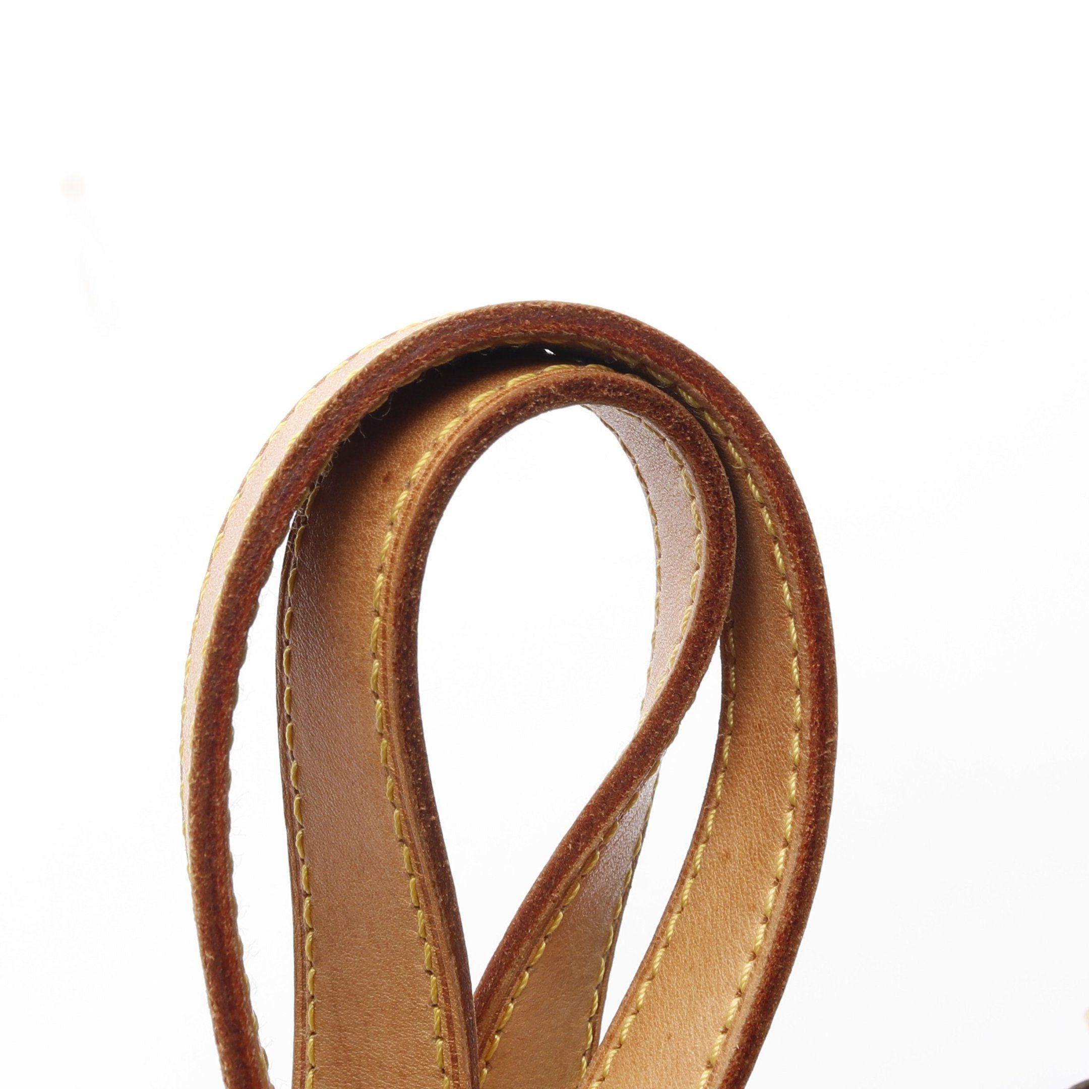 Louis Vuitton Louis Vuitton Cabas Piano Monogram Shoulder Bag Leather Brown Size ONE SIZE - 10 Thumbnail
