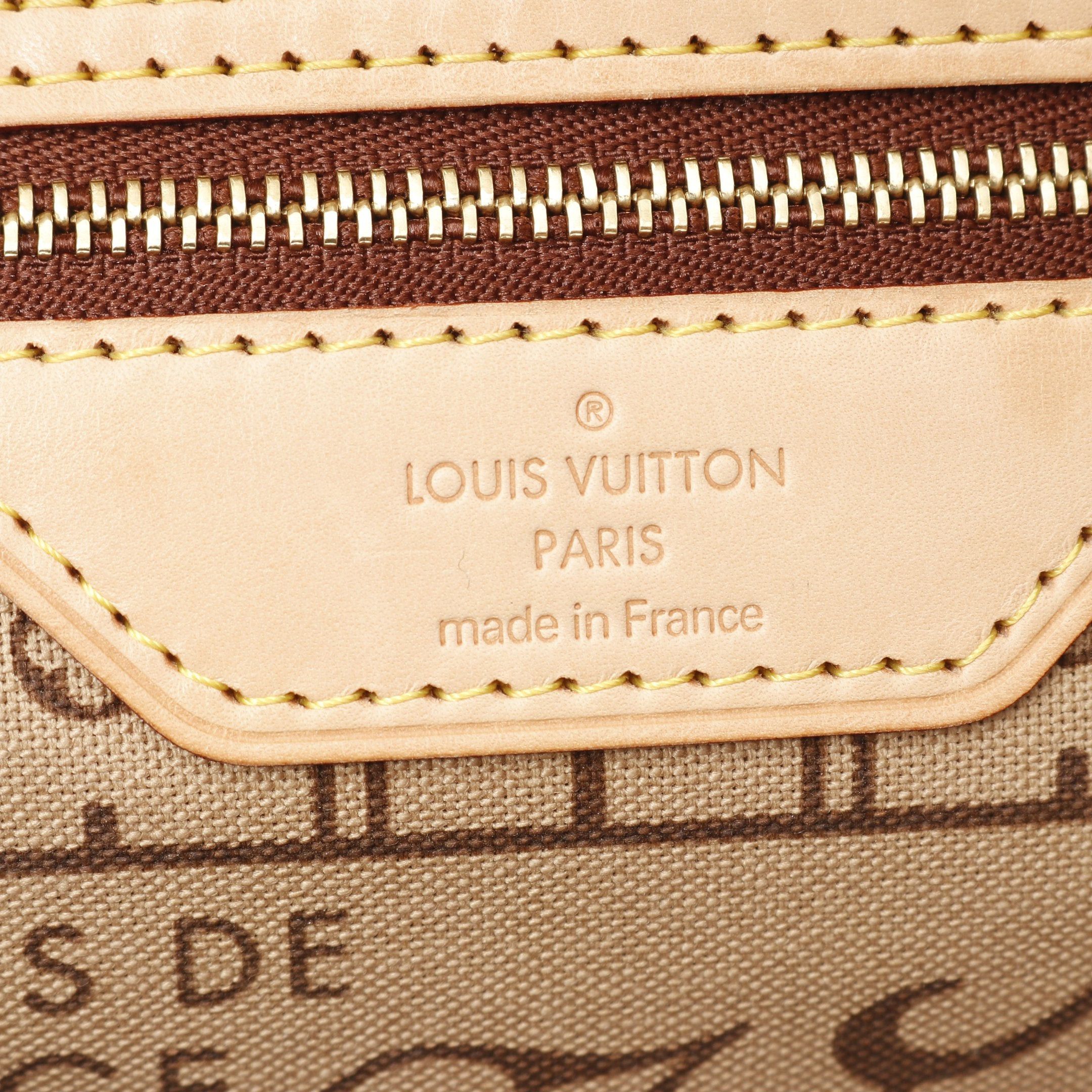 Louis Vuitton Louis Vuitton Neverfull Pm Monogram Handbag Tote Bag Leather Brown Size ONE SIZE - 4 Thumbnail