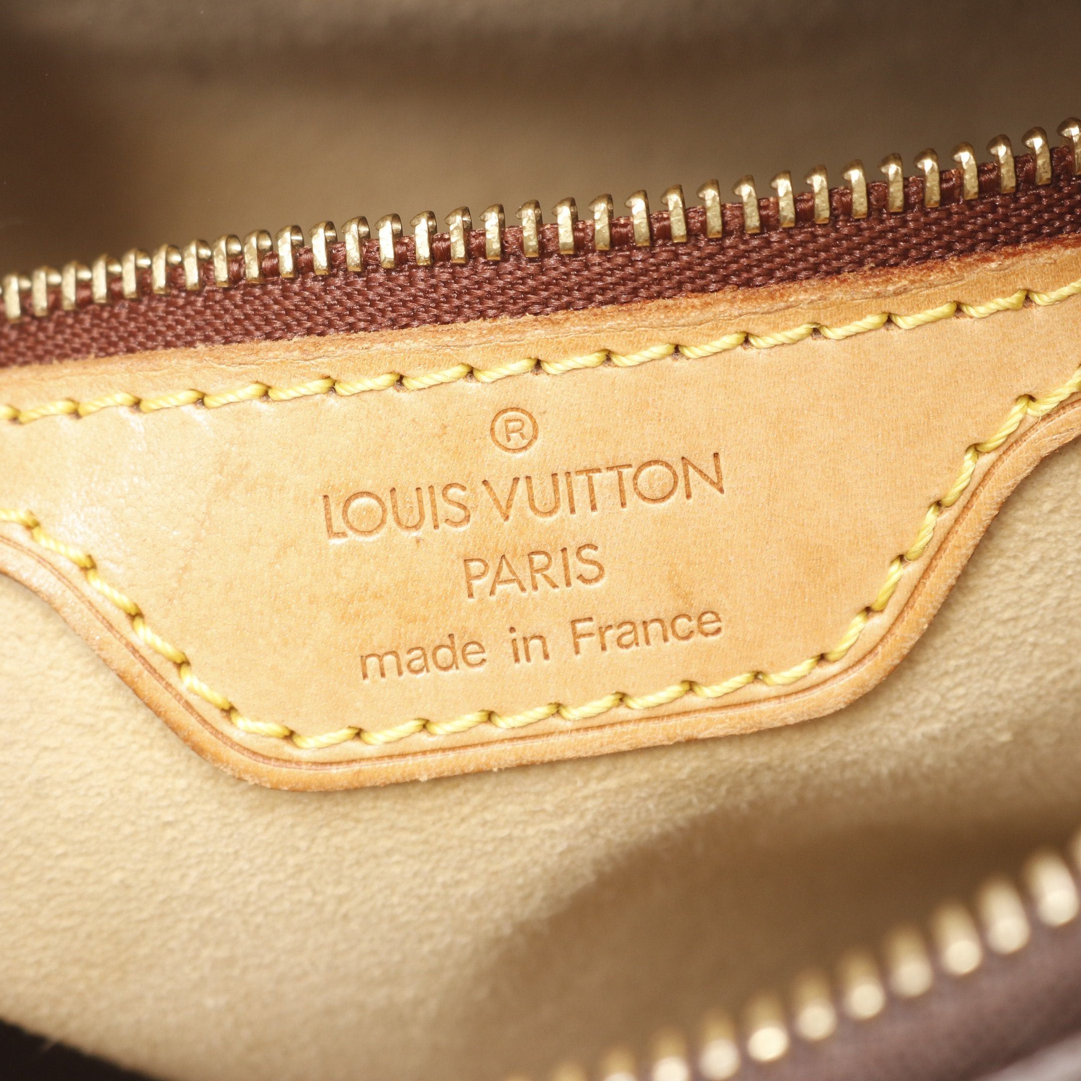 Louis Vuitton Louis Vuitton Looping Mm Monogram Shoulder Bag Leather Brown Size ONE SIZE - 4 Thumbnail