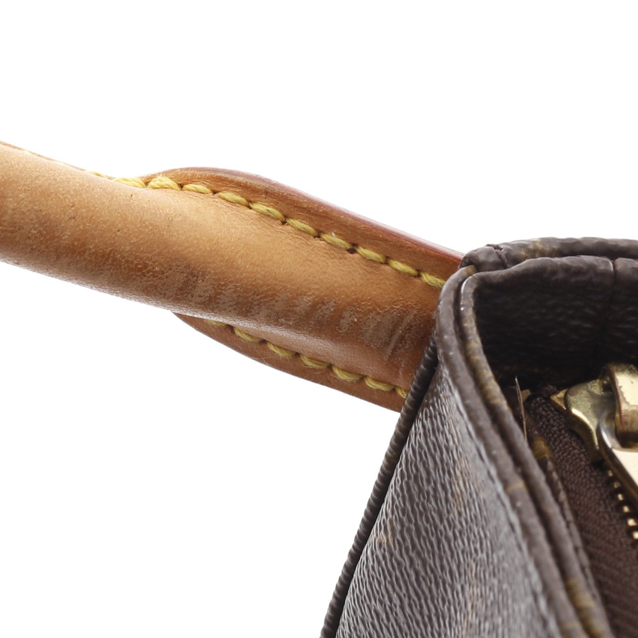 Louis Vuitton Louis Vuitton Looping Mm Monogram Shoulder Bag Leather Brown Size ONE SIZE - 8 Thumbnail