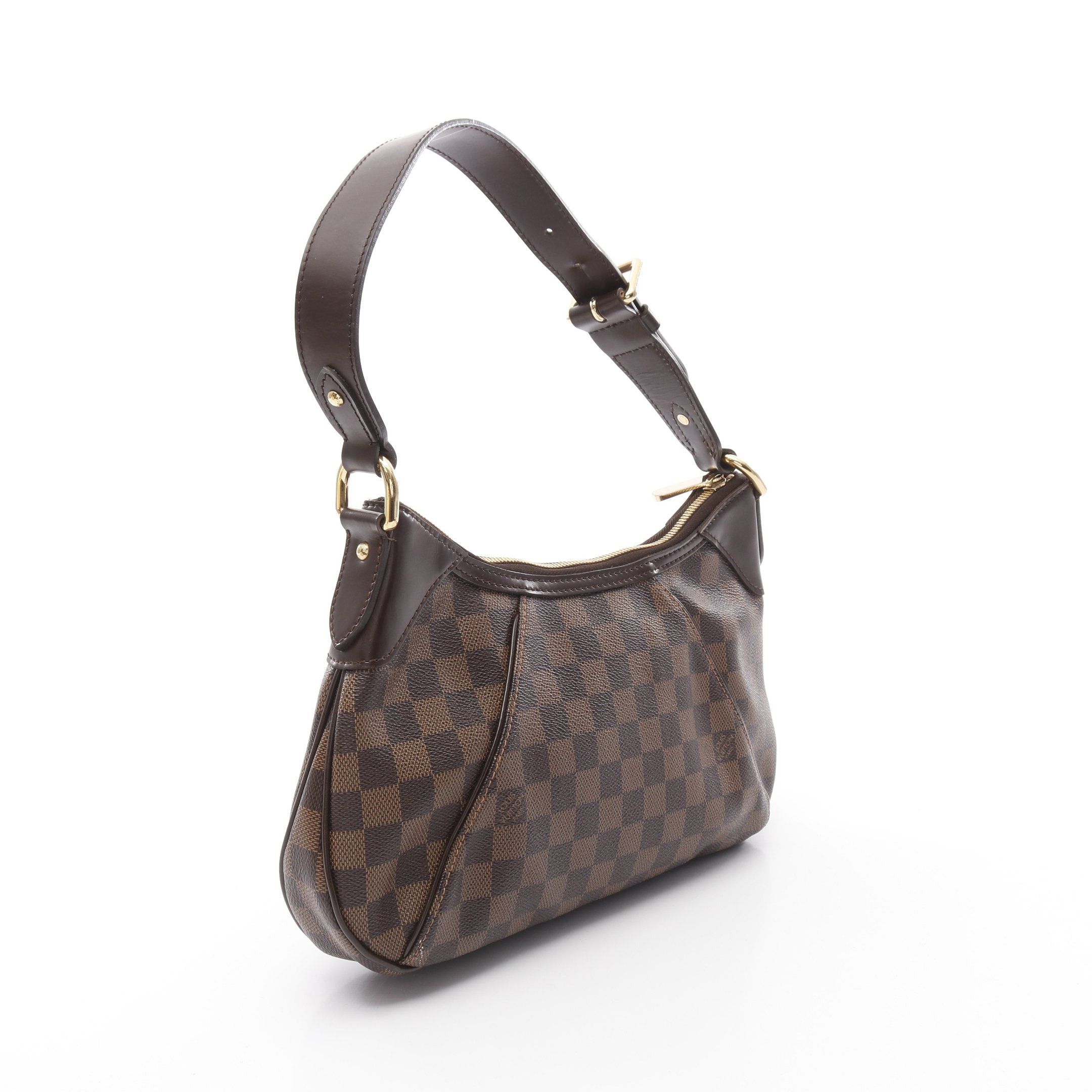 Louis Vuitton Louis Vuitton Thames Pm Damier Ebene One Shoulder Bag Leather Brown Size ONE SIZE - 2 Thumbnail