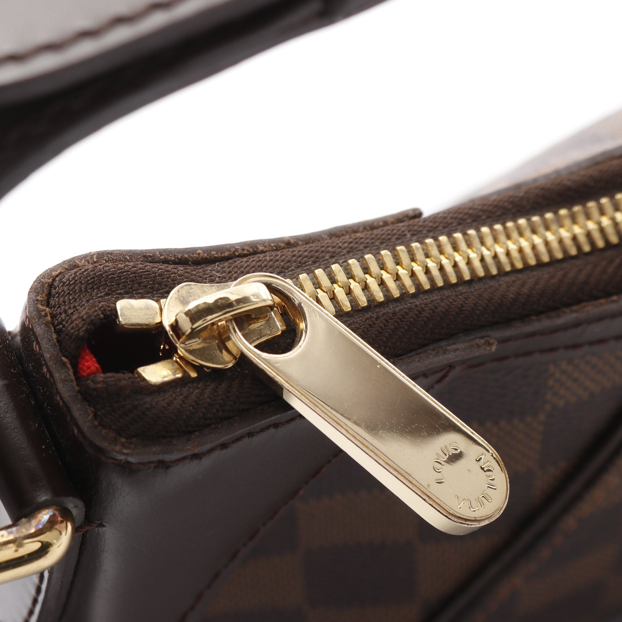 Louis Vuitton Louis Vuitton Thames Pm Damier Ebene One Shoulder Bag Leather Brown Size ONE SIZE - 6 Thumbnail
