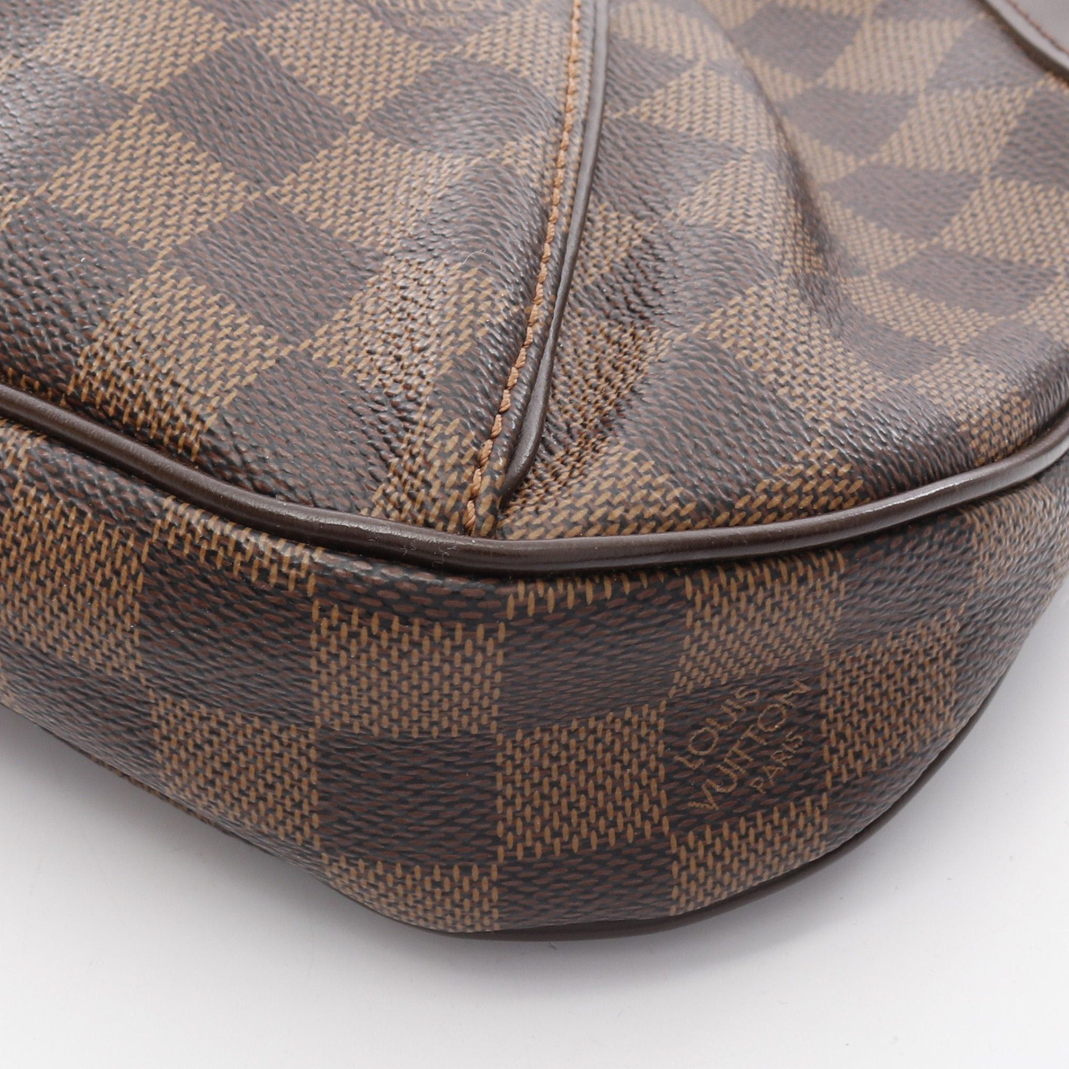 Louis Vuitton Louis Vuitton Thames Pm Damier Ebene One Shoulder Bag Leather Brown Size ONE SIZE - 10 Thumbnail