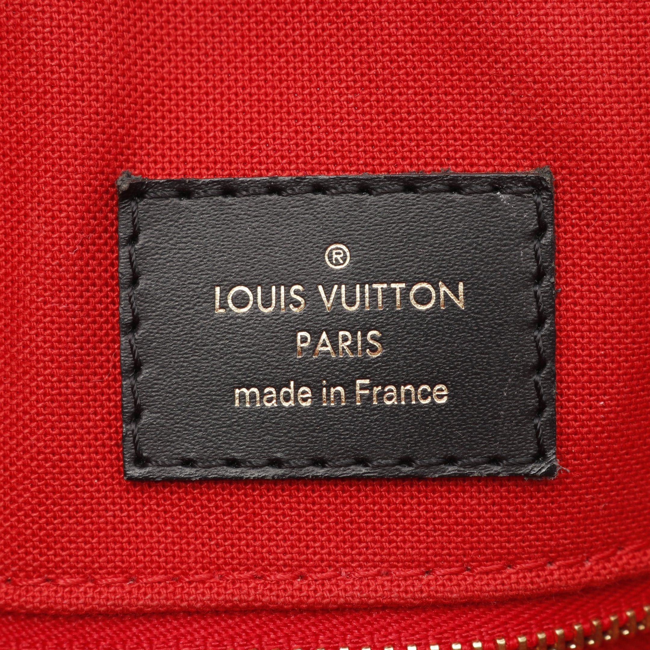 Louis Vuitton Louis Vuitton On-The-Go Gm Monogram Giant Reverse Shoulder Bag Tote Brown Beige Size ONE SIZE - 4 Thumbnail