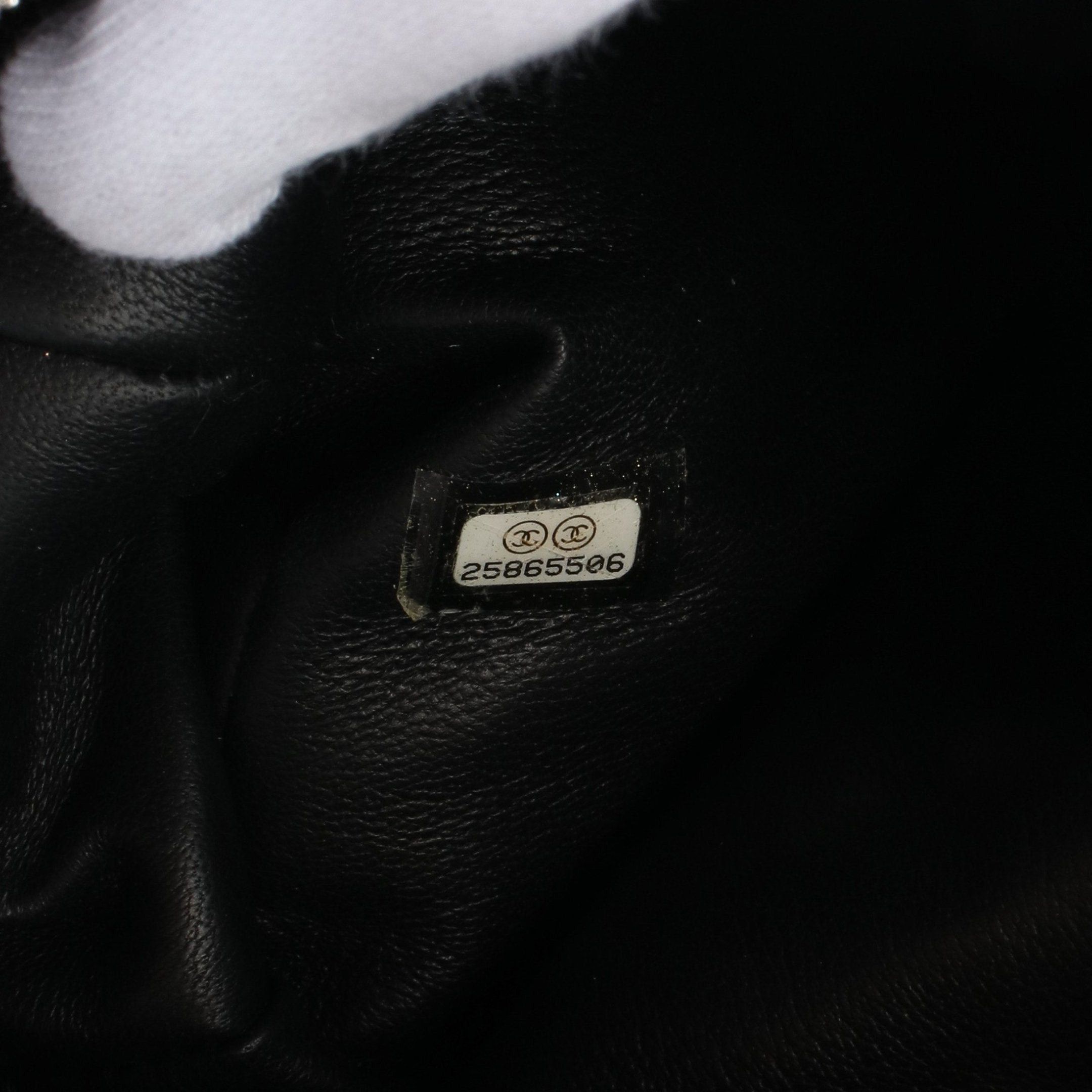 Chanel Chanel Mini Rucksack Leather Sequin Black Clear Silver Hardware Size ONE SIZE - 5 Thumbnail