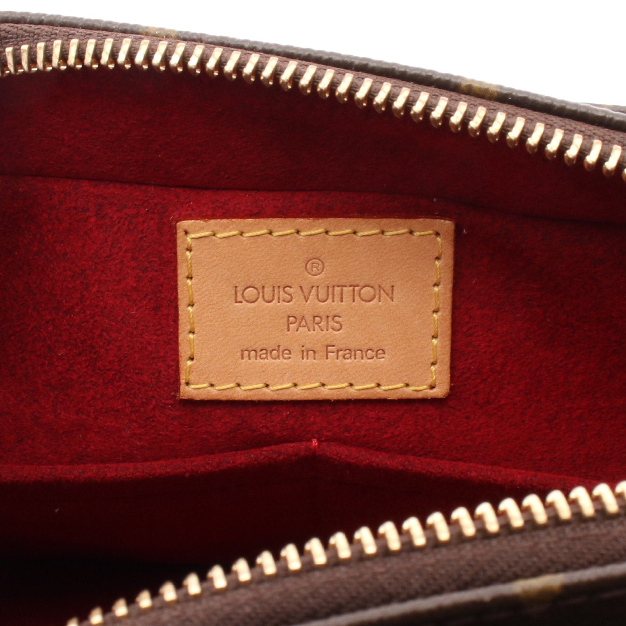 Louis Vuitton Louis Vuitton Vivacite Mm Monogram Shoulder Bag Leather Brown Size ONE SIZE - 4 Thumbnail