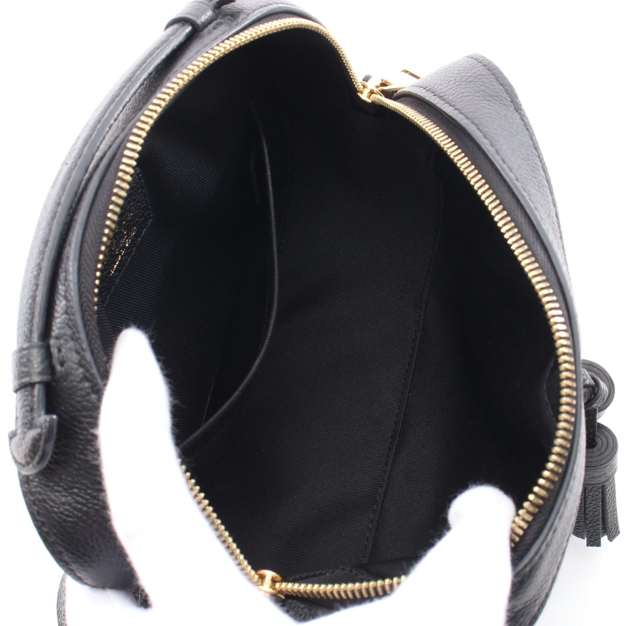 Louis Vuitton Louis Vuitton Saintonge Monogram Empreinte Noir Shoulder Bag Leather Black Size ONE SIZE - 3 Thumbnail