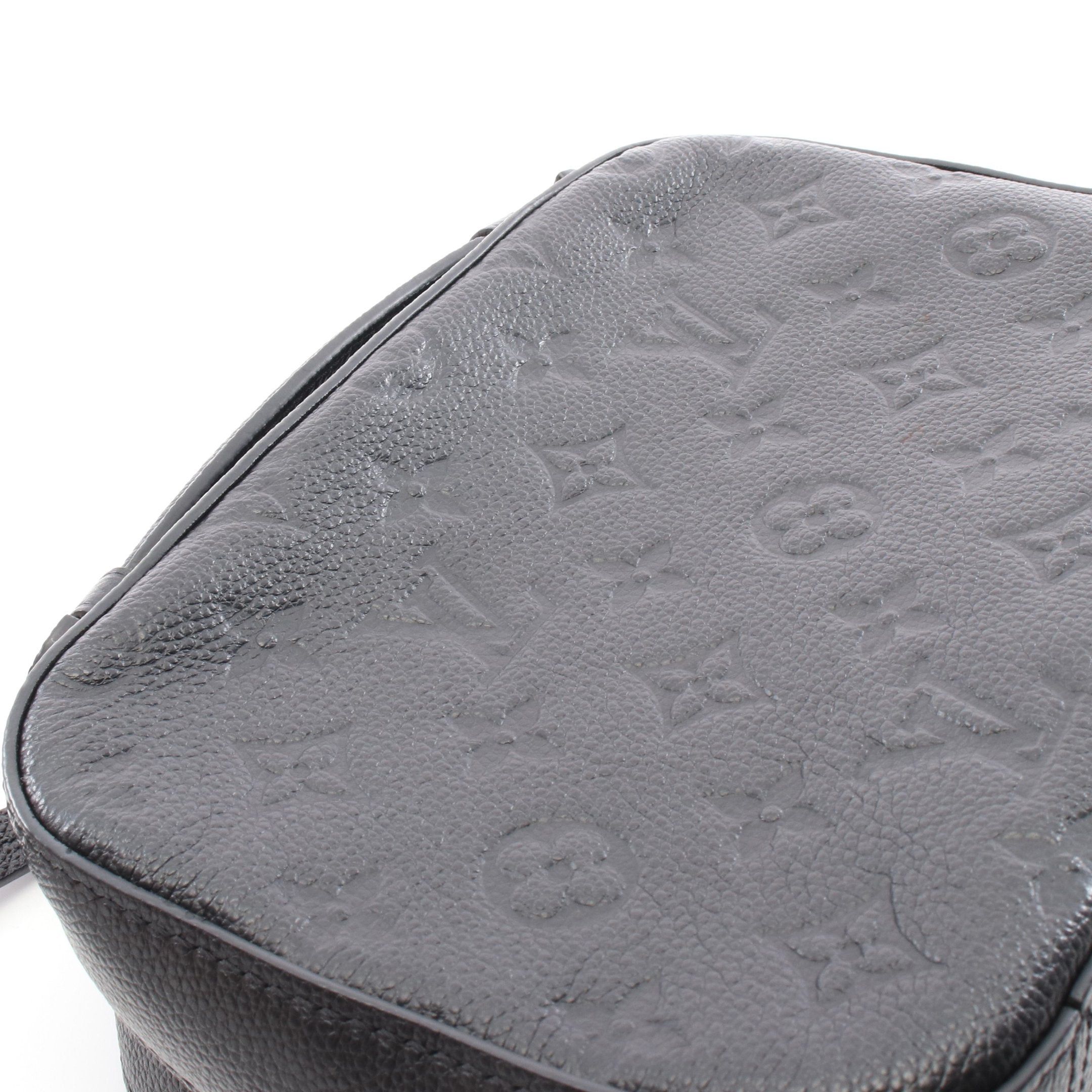 Louis Vuitton Louis Vuitton Saintonge Monogram Empreinte Noir Shoulder Bag Leather Black Size ONE SIZE - 6 Thumbnail