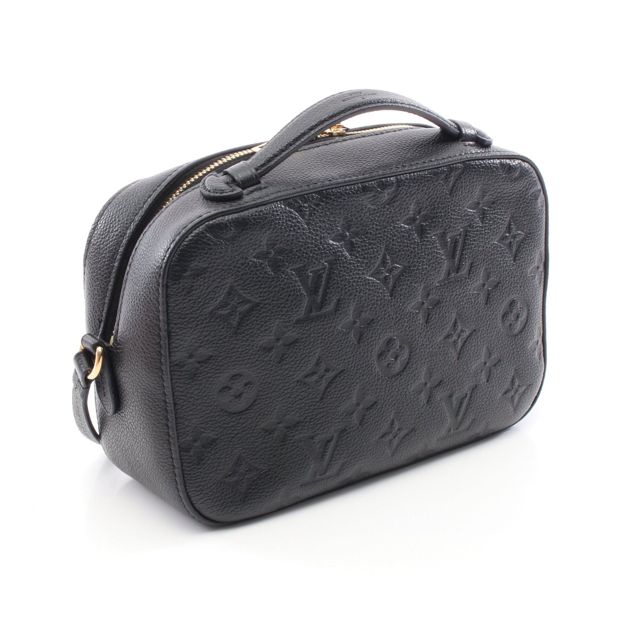 Louis Vuitton Louis Vuitton Saintonge Monogram Empreinte Noir Shoulder Bag Leather Black Size ONE SIZE - 2 Thumbnail