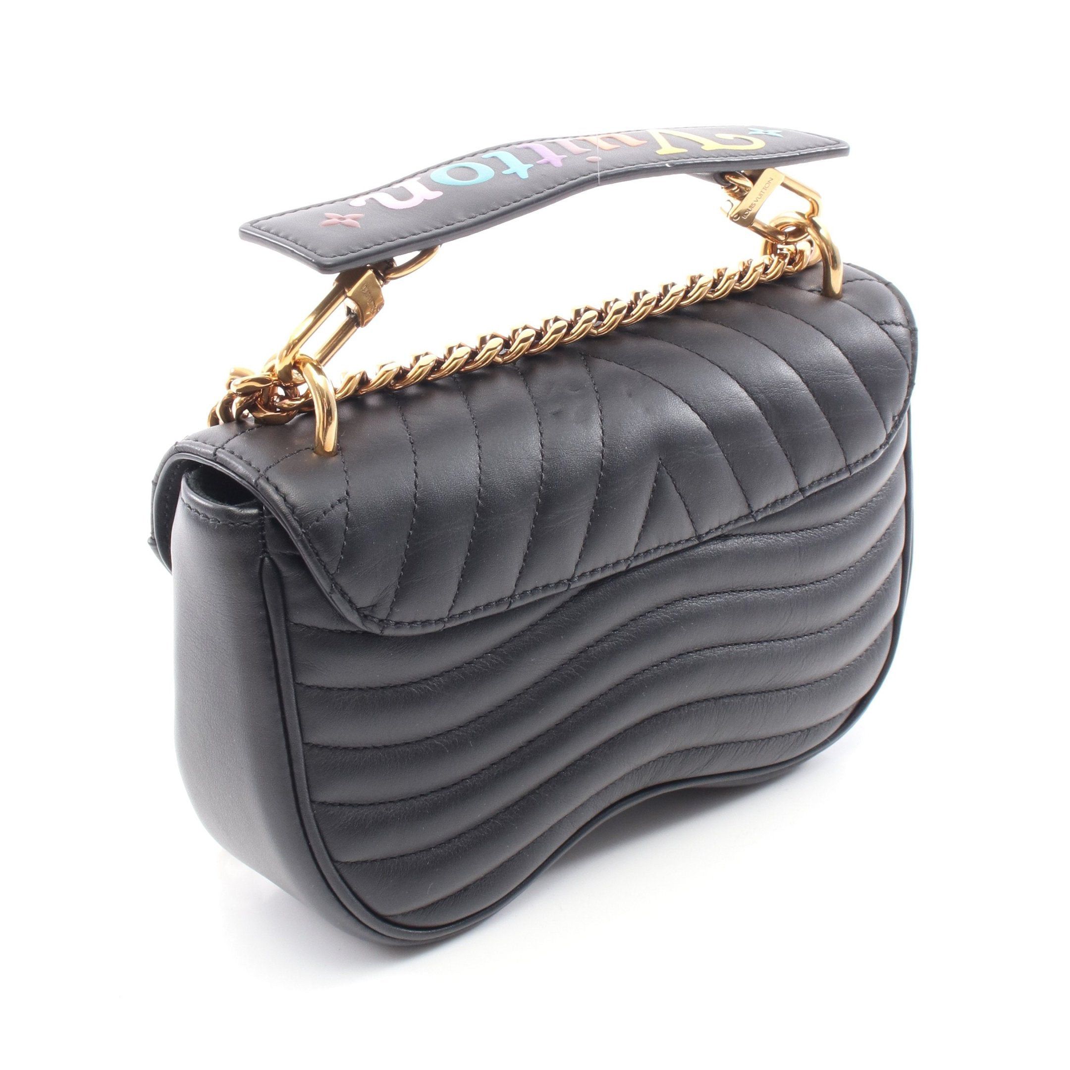 Louis Vuitton Louis Vuitton New Wave Chain Bag Pm Shoulder Leather Black Size ONE SIZE - 2 Thumbnail
