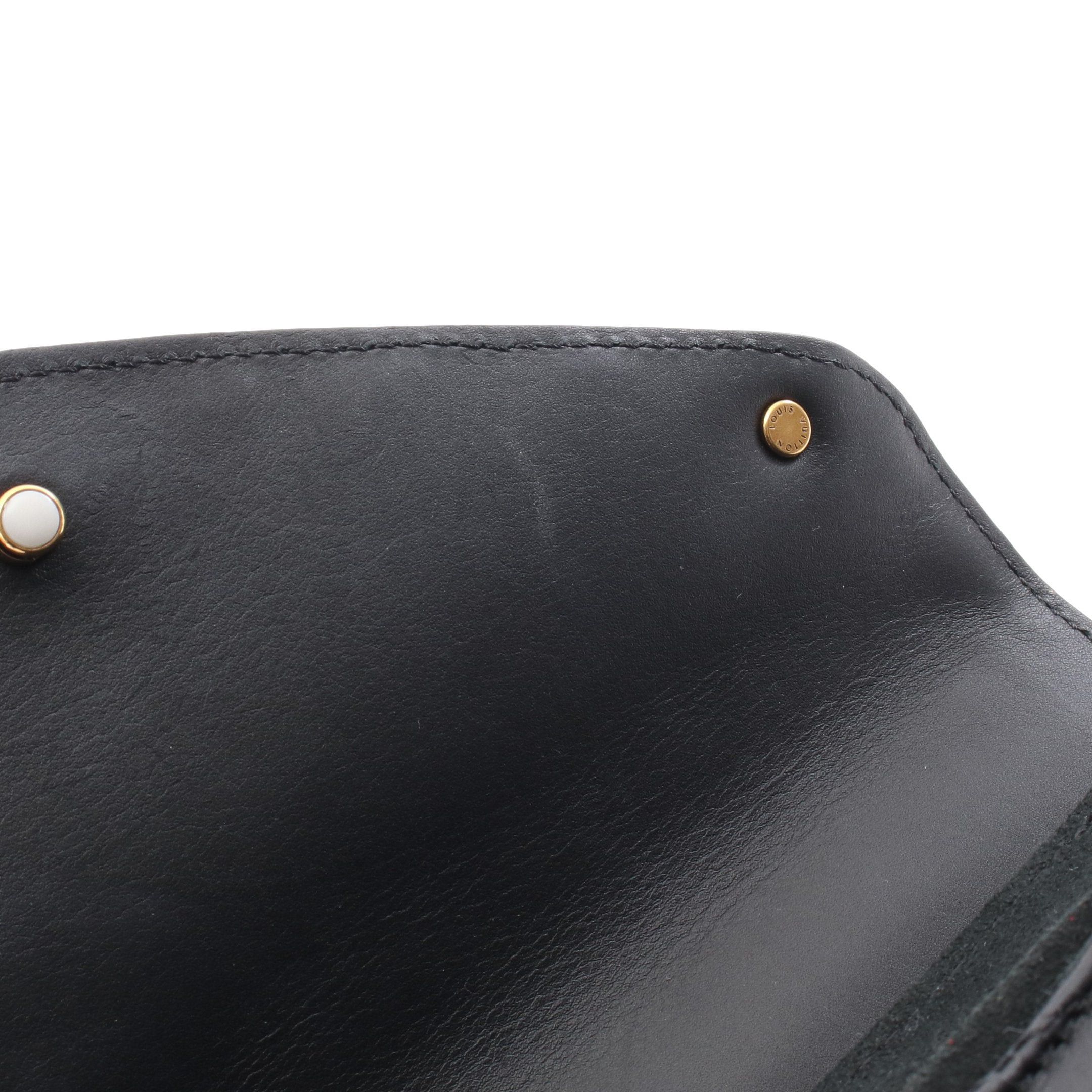 Louis Vuitton Louis Vuitton New Wave Chain Bag Pm Shoulder Leather Black Size ONE SIZE - 6 Thumbnail
