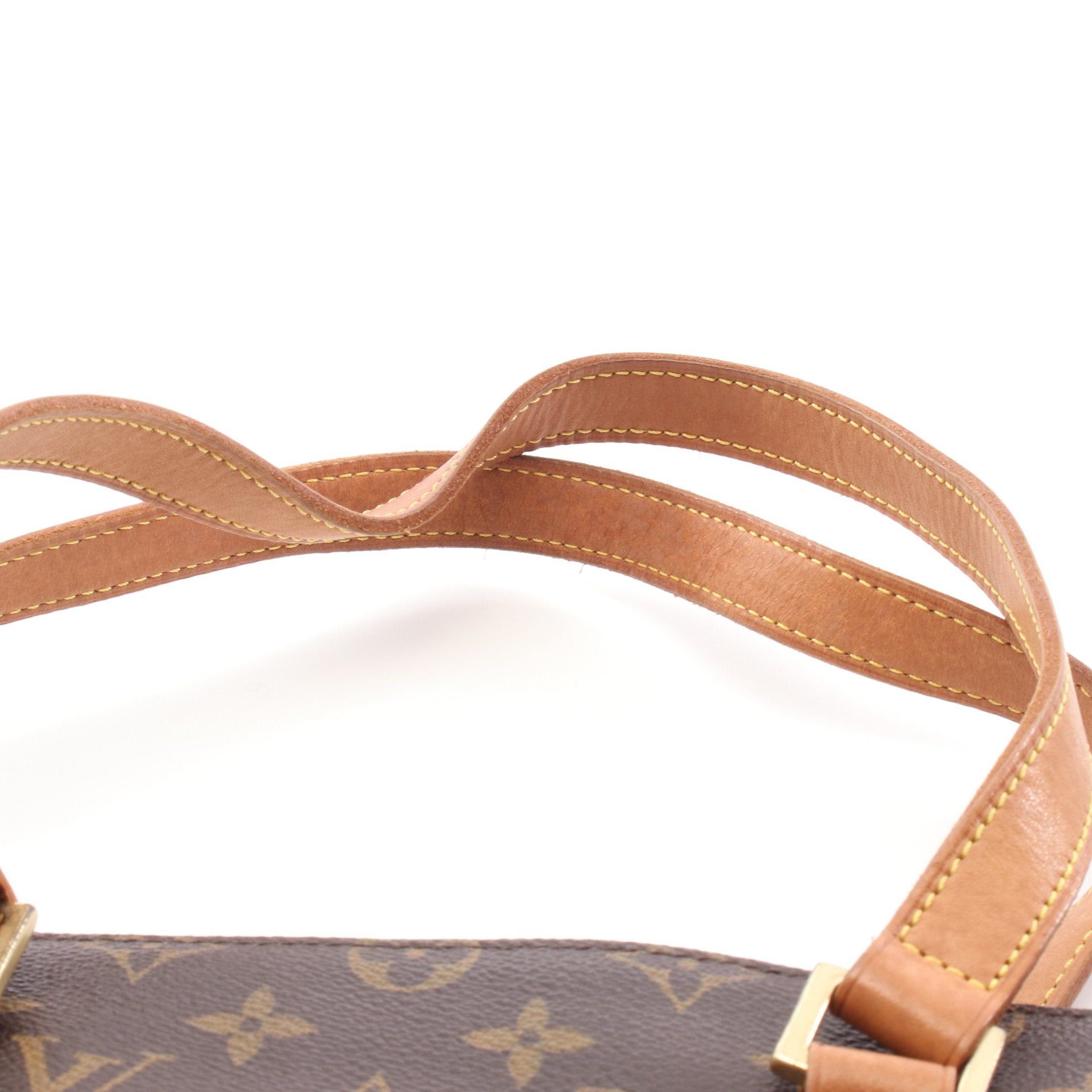 Louis Vuitton Louis Vuitton Cabas Piano Monogram Shoulder Bag Leather Brown Size ONE SIZE - 7 Thumbnail