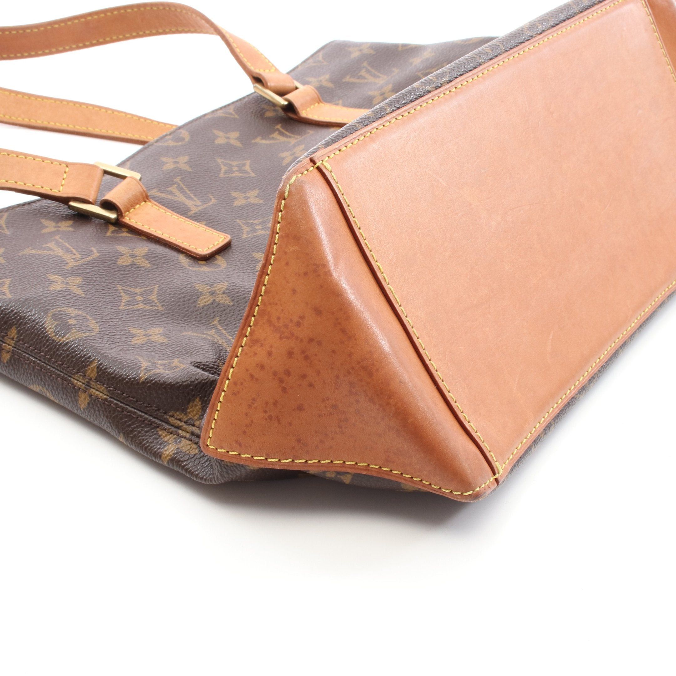 Louis Vuitton Louis Vuitton Cabas Piano Monogram Shoulder Bag Leather Brown Size ONE SIZE - 9 Thumbnail