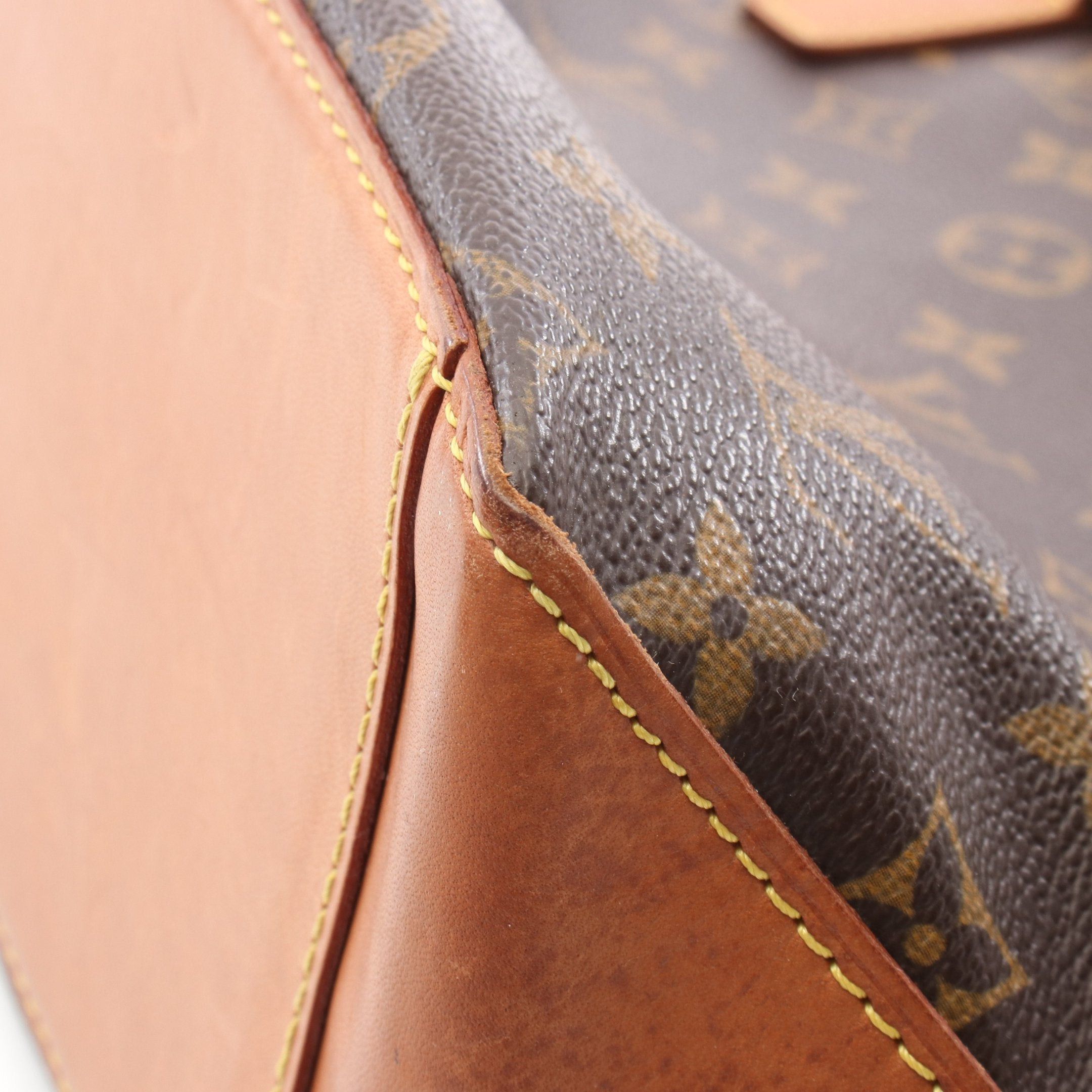 Louis Vuitton Louis Vuitton Cabas Piano Monogram Shoulder Bag Leather Brown Size ONE SIZE - 8 Thumbnail