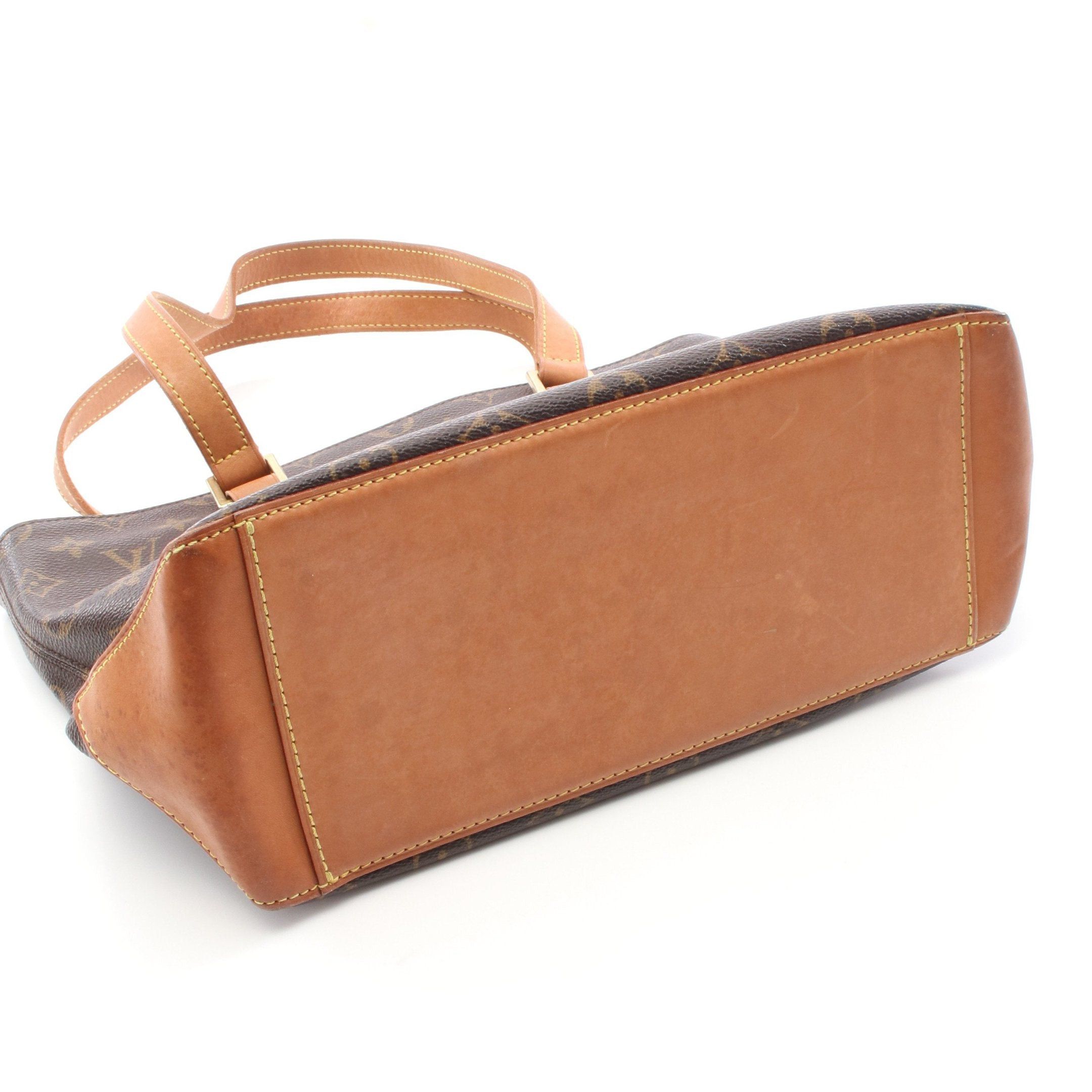 Louis Vuitton Louis Vuitton Cabas Piano Monogram Shoulder Bag Leather Brown Size ONE SIZE - 6 Thumbnail