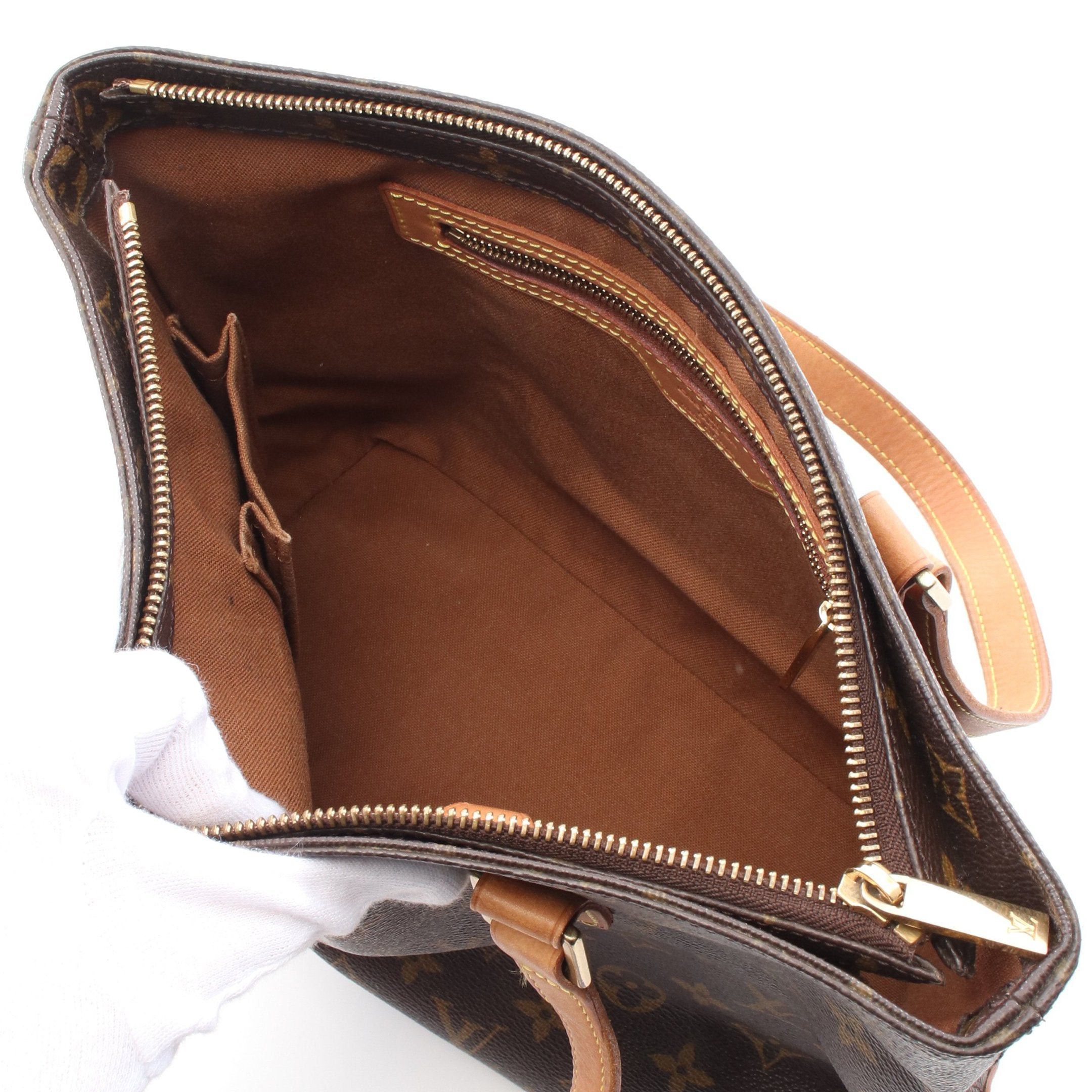 Louis Vuitton Louis Vuitton Cabas Piano Monogram Shoulder Bag Leather Brown Size ONE SIZE - 3 Thumbnail