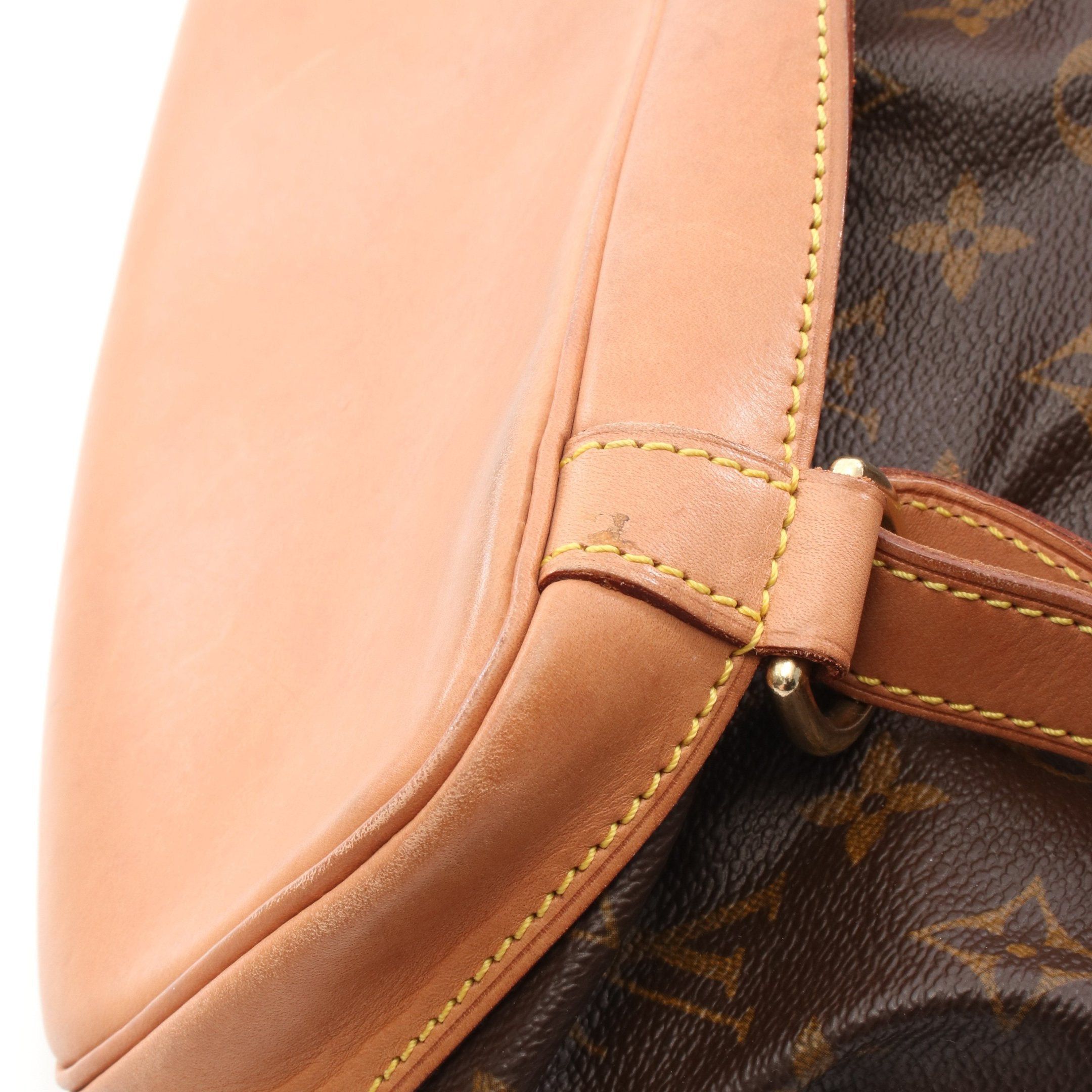 Louis Vuitton Louis Vuitton Montsouris Gm Monogram Backpack Rucksack Leather Brown Size ONE SIZE - 8 Thumbnail