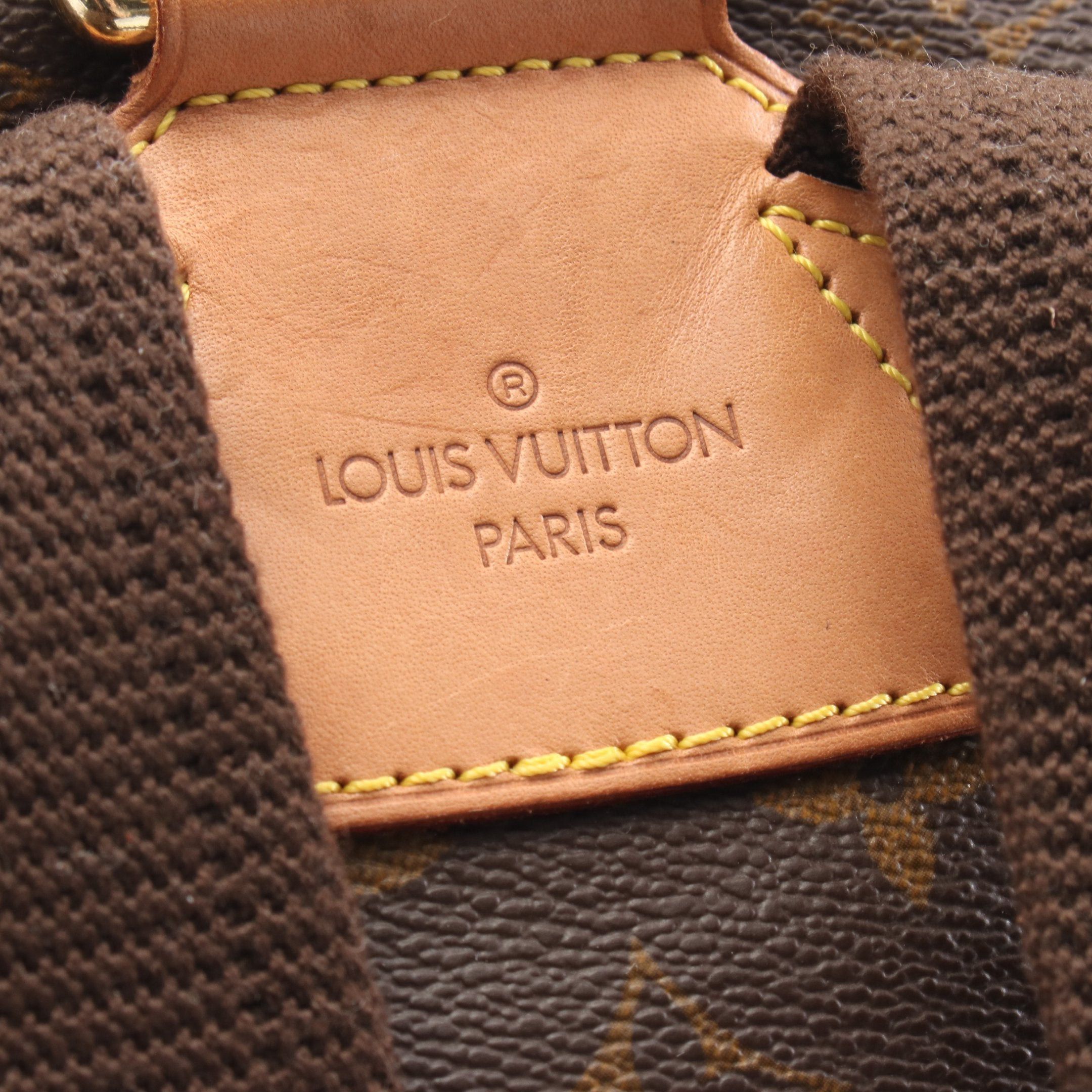 Louis Vuitton Louis Vuitton Montsouris Gm Monogram Backpack Rucksack Leather Brown Size ONE SIZE - 11 Thumbnail