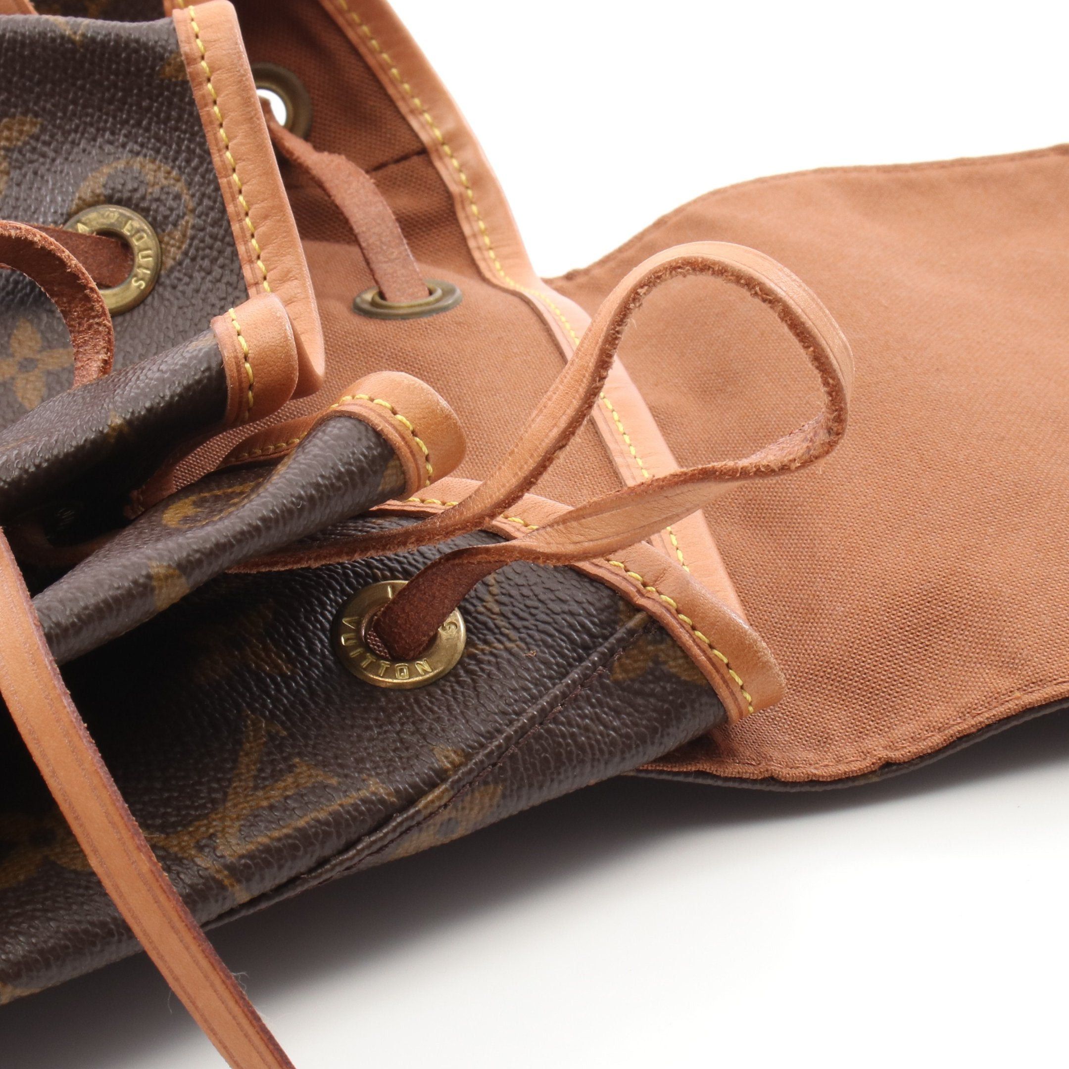 Louis Vuitton Louis Vuitton Montsouris Gm Monogram Backpack Rucksack Leather Brown Size ONE SIZE - 10 Thumbnail