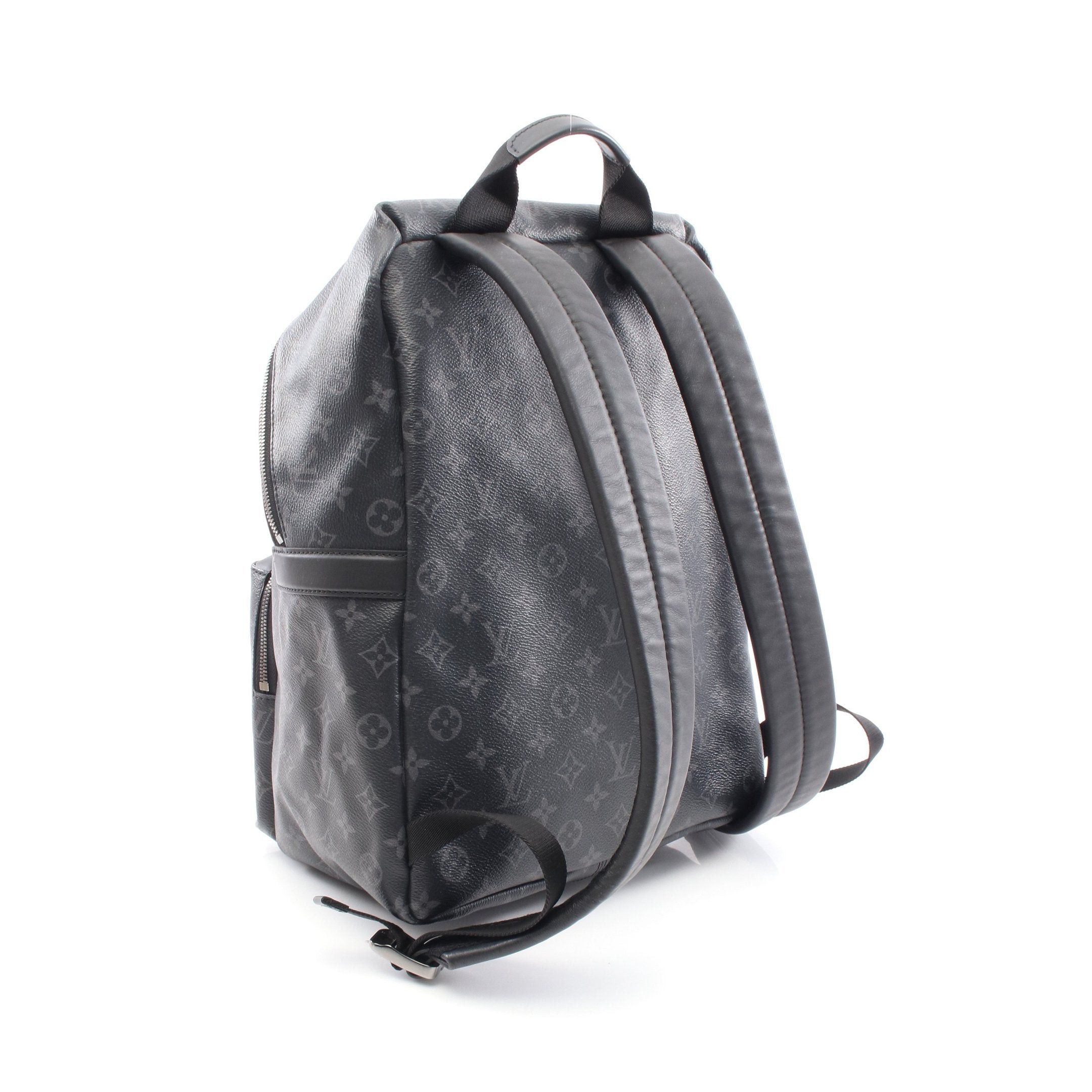 Louis Vuitton Louis Vuitton Apollo Monogram Eclipse Backpack Rucksack Leather Black Size ONE SIZE - 2 Thumbnail