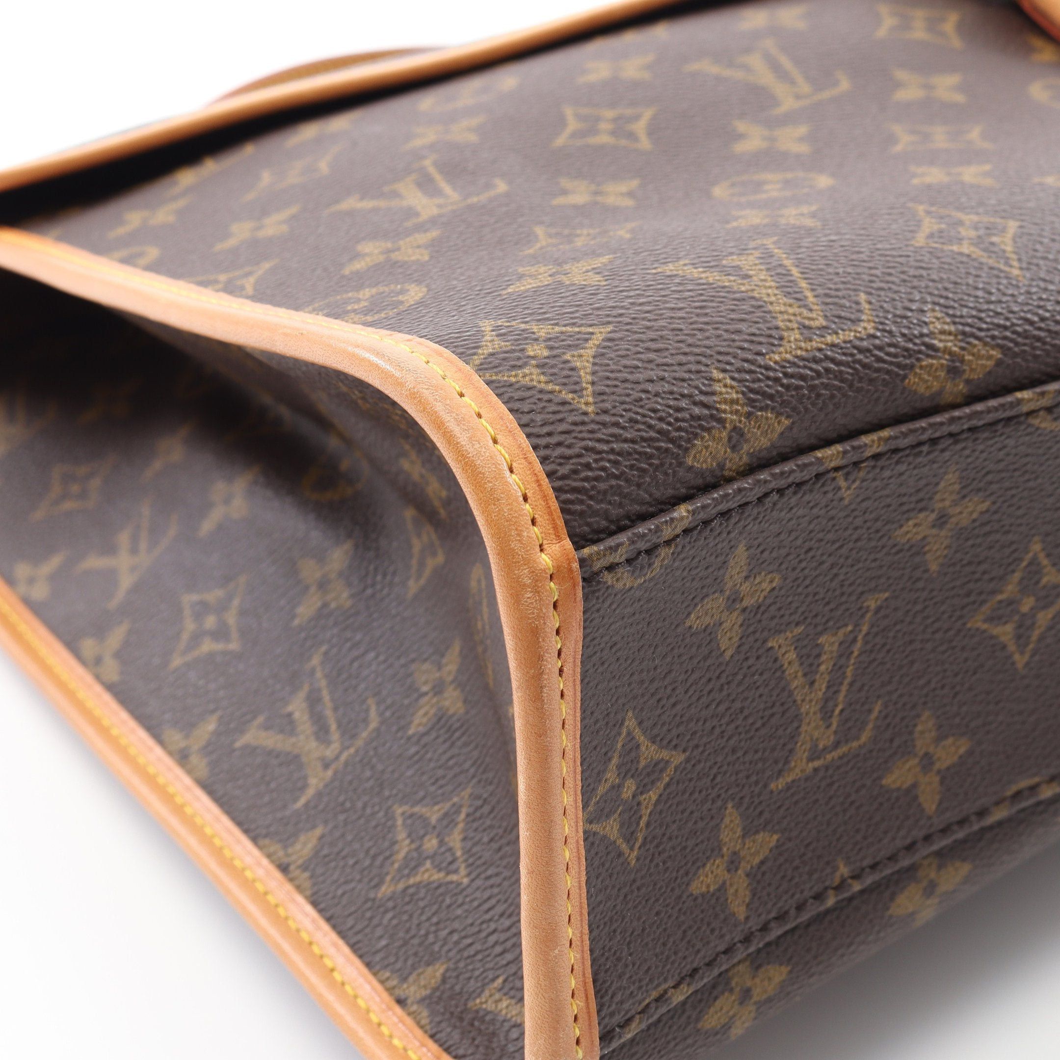 Louis Vuitton Louis Vuitton Beverly Monogram Handbag Leather Brown Size ONE SIZE - 6 Thumbnail