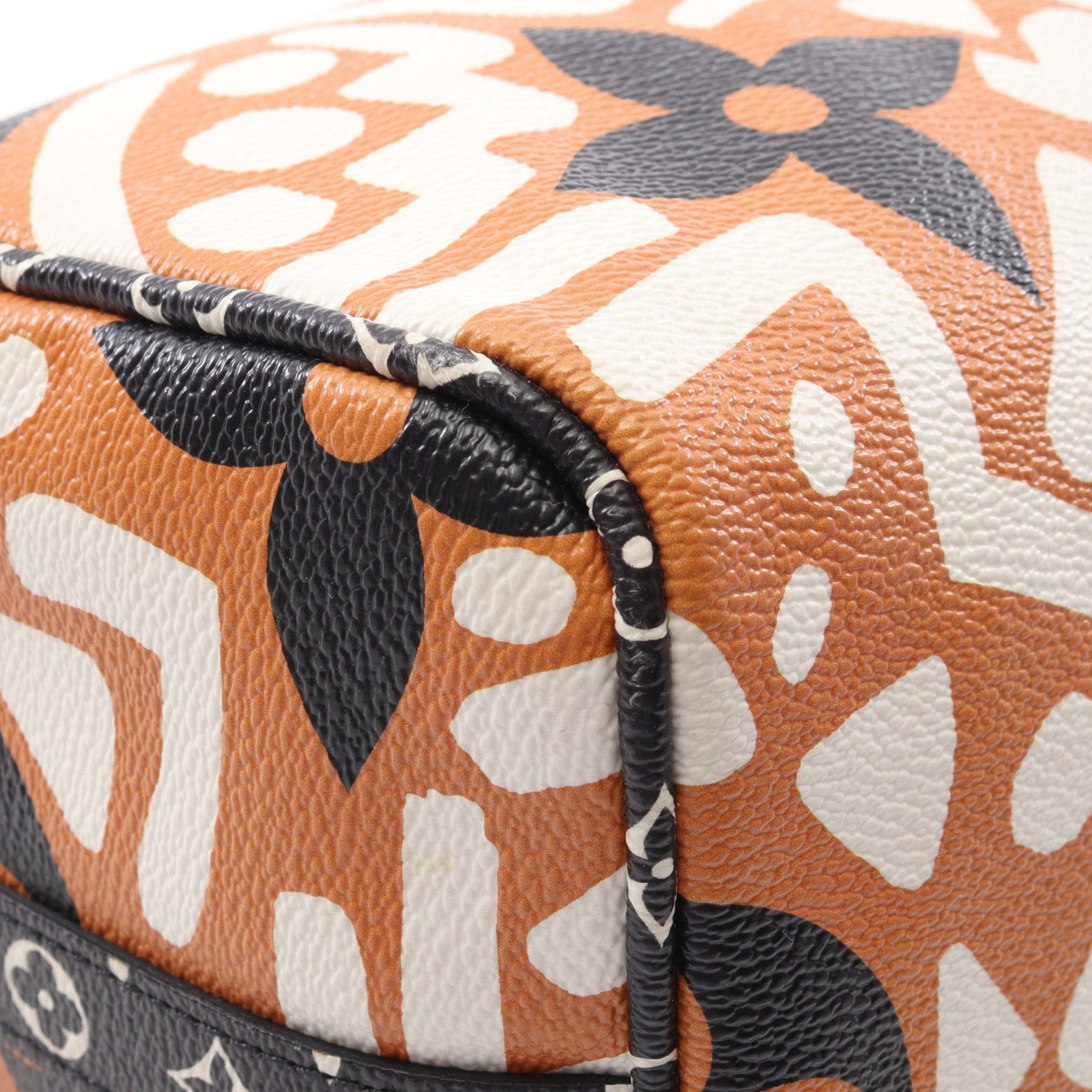 Louis Vuitton Louis Vuitton Speedy 25 Lv Craft Monogram Giant Handbag Orange Multicolor Size ONE SIZE - 6 Thumbnail
