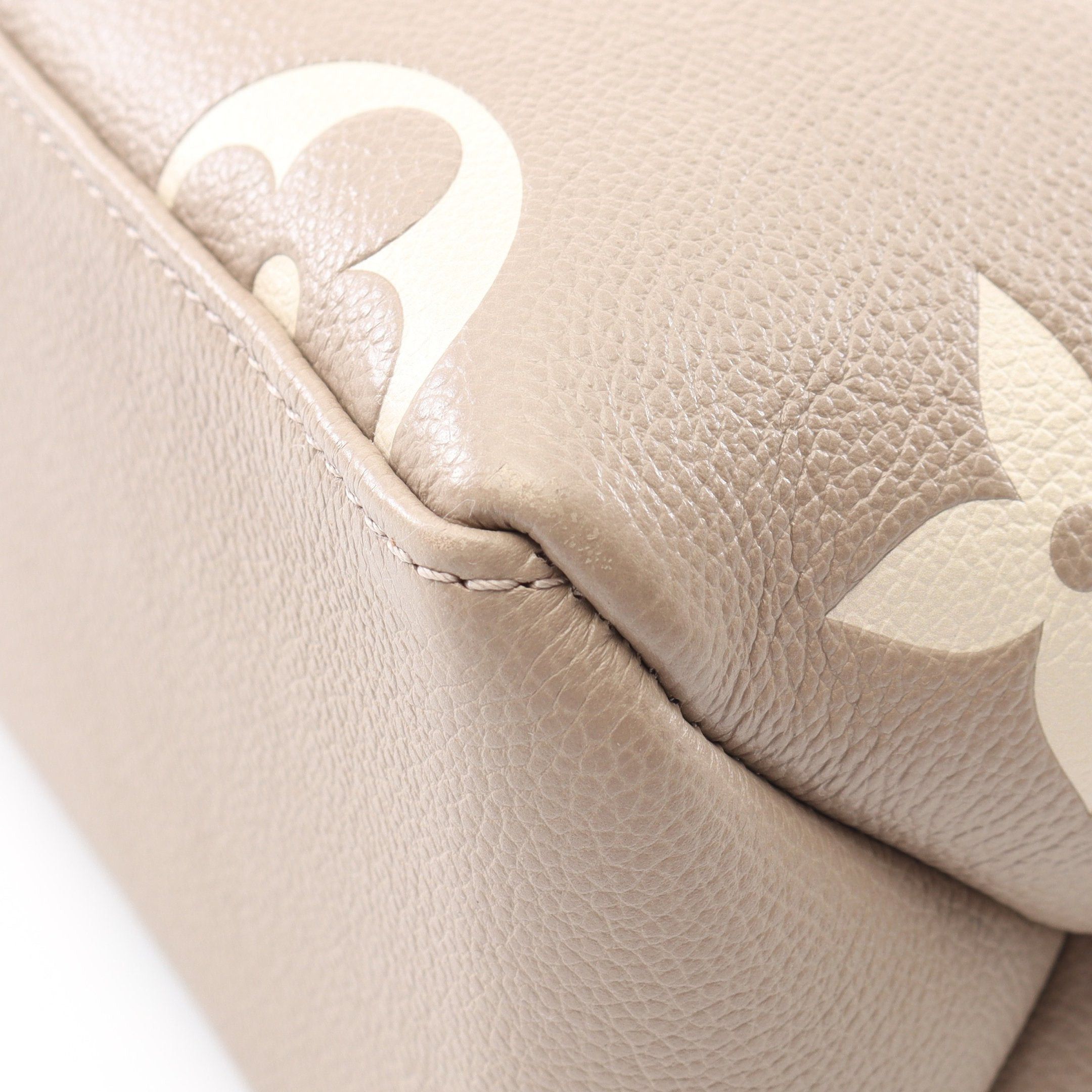 Louis Vuitton Louis Vuitton Petit Pare Pm Monogram Empreinte Tourterelle Claim Handbag Leather Gray Beige Size ONE SIZE - 6 Thumbnail