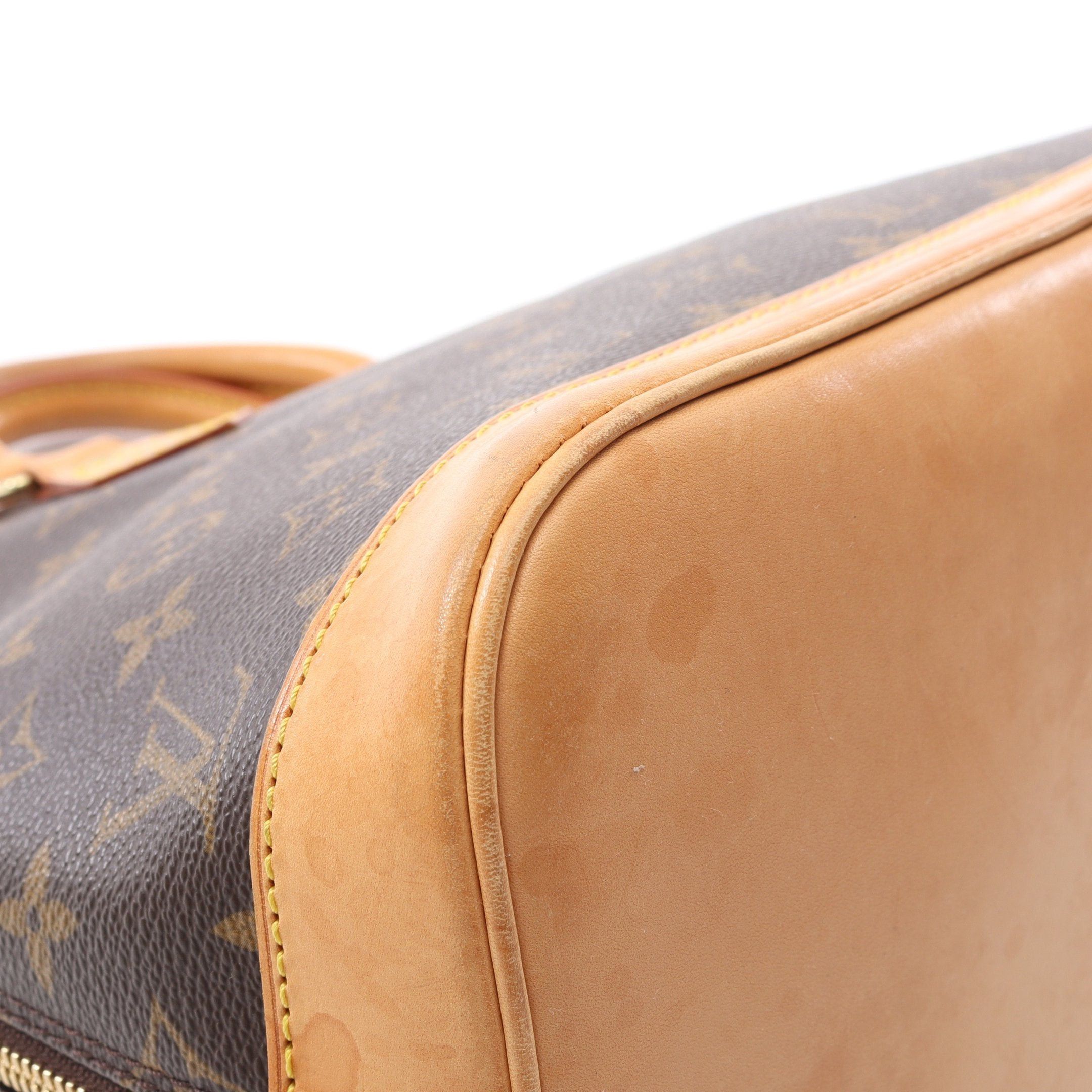 Louis Vuitton Louis Vuitton Alma Pm Monogram Handbag Leather Brown Size ONE SIZE - 6 Thumbnail