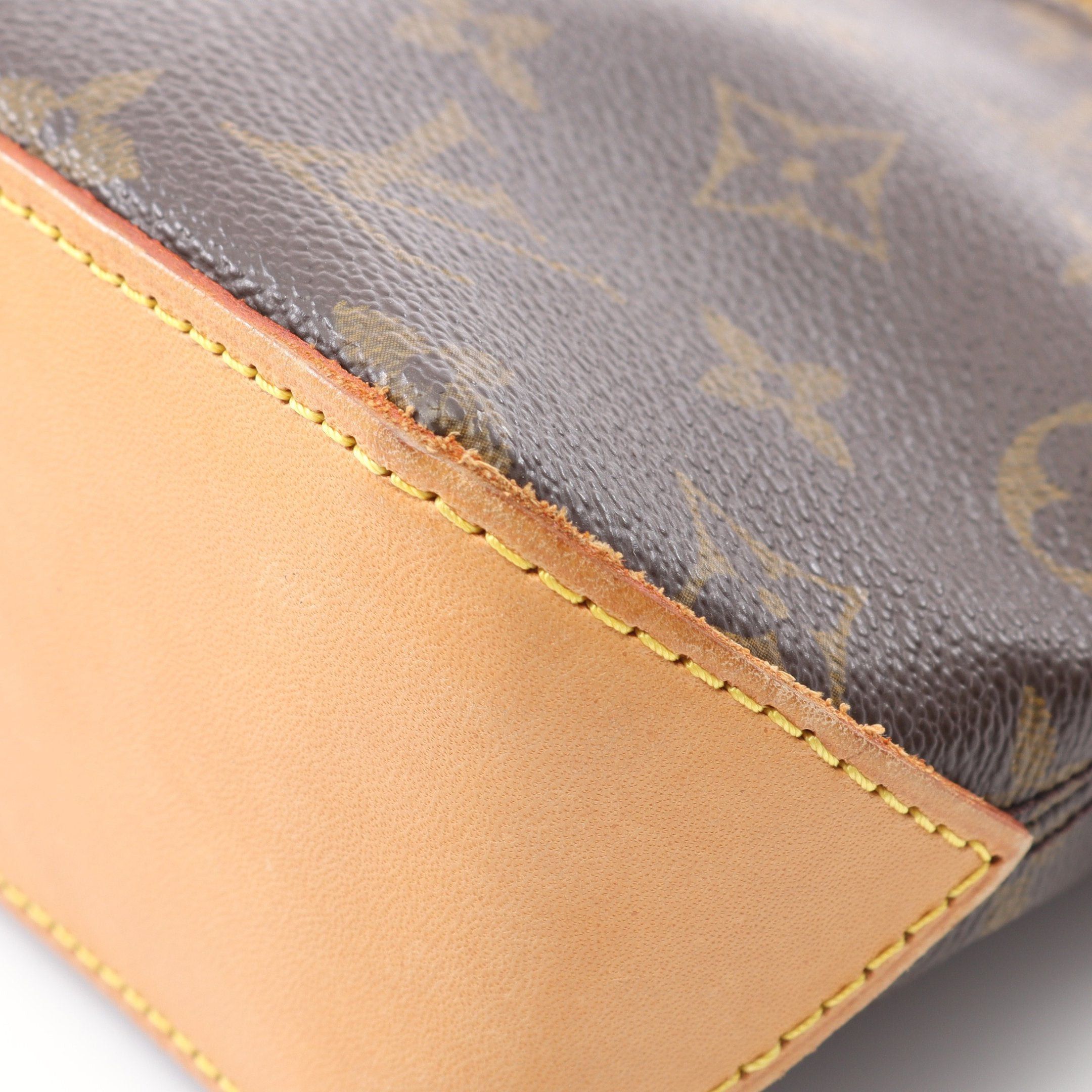 Louis Vuitton Louis Vuitton Trotteur Monogram Shoulder Bag Leather Brown Size ONE SIZE - 7 Thumbnail