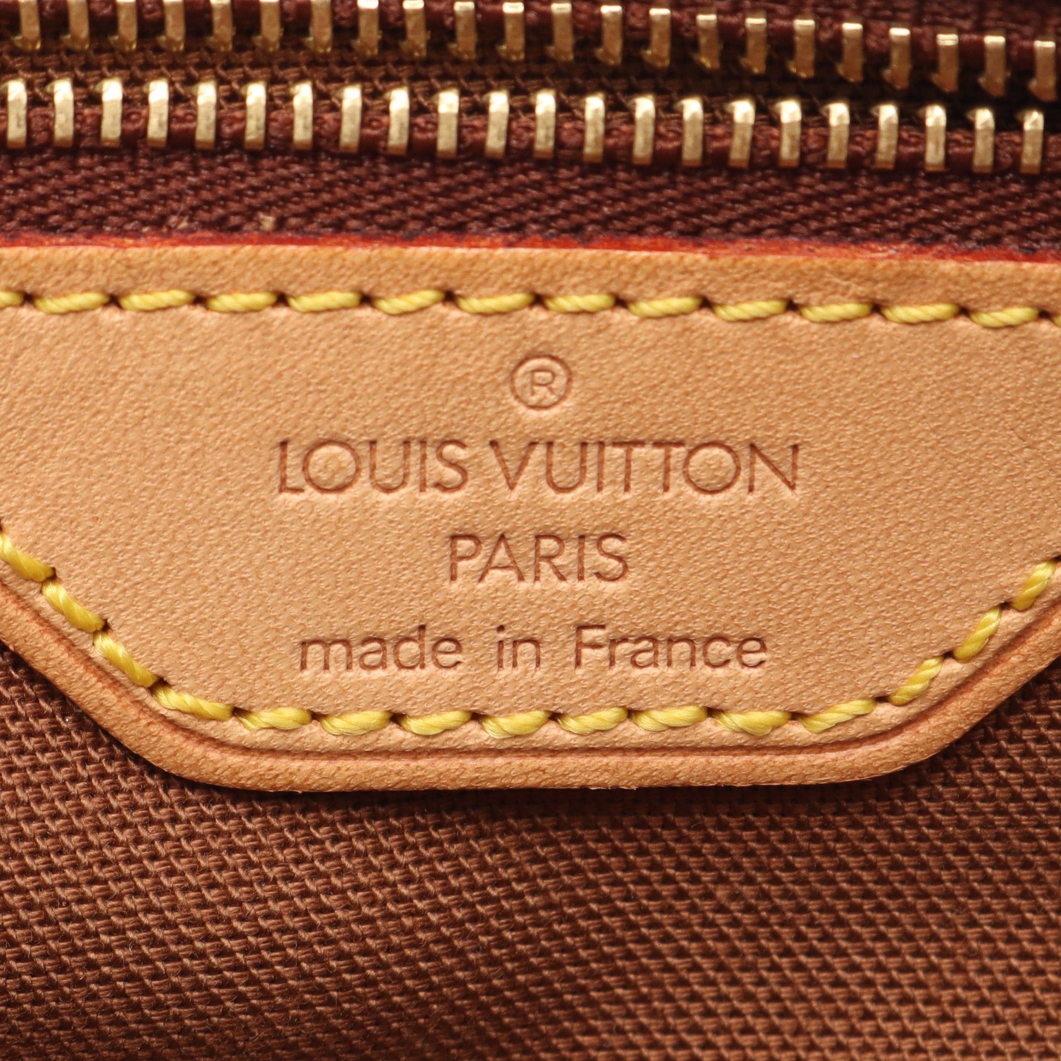 Louis Vuitton Louis Vuitton Trotteur Monogram Shoulder Bag Leather Brown Size ONE SIZE - 4 Thumbnail