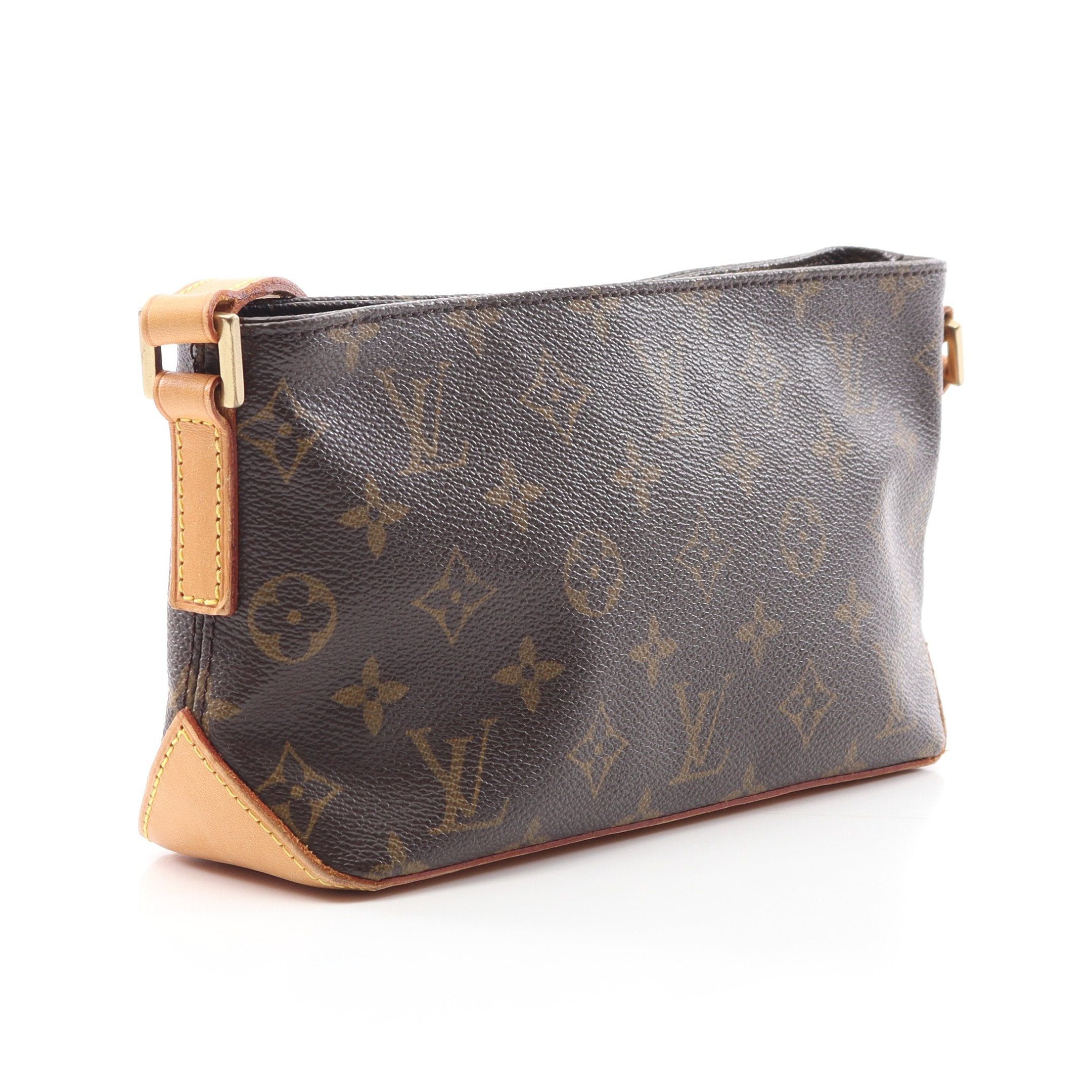 Louis Vuitton Louis Vuitton Trotteur Monogram Shoulder Bag Leather Brown Size ONE SIZE - 2 Thumbnail