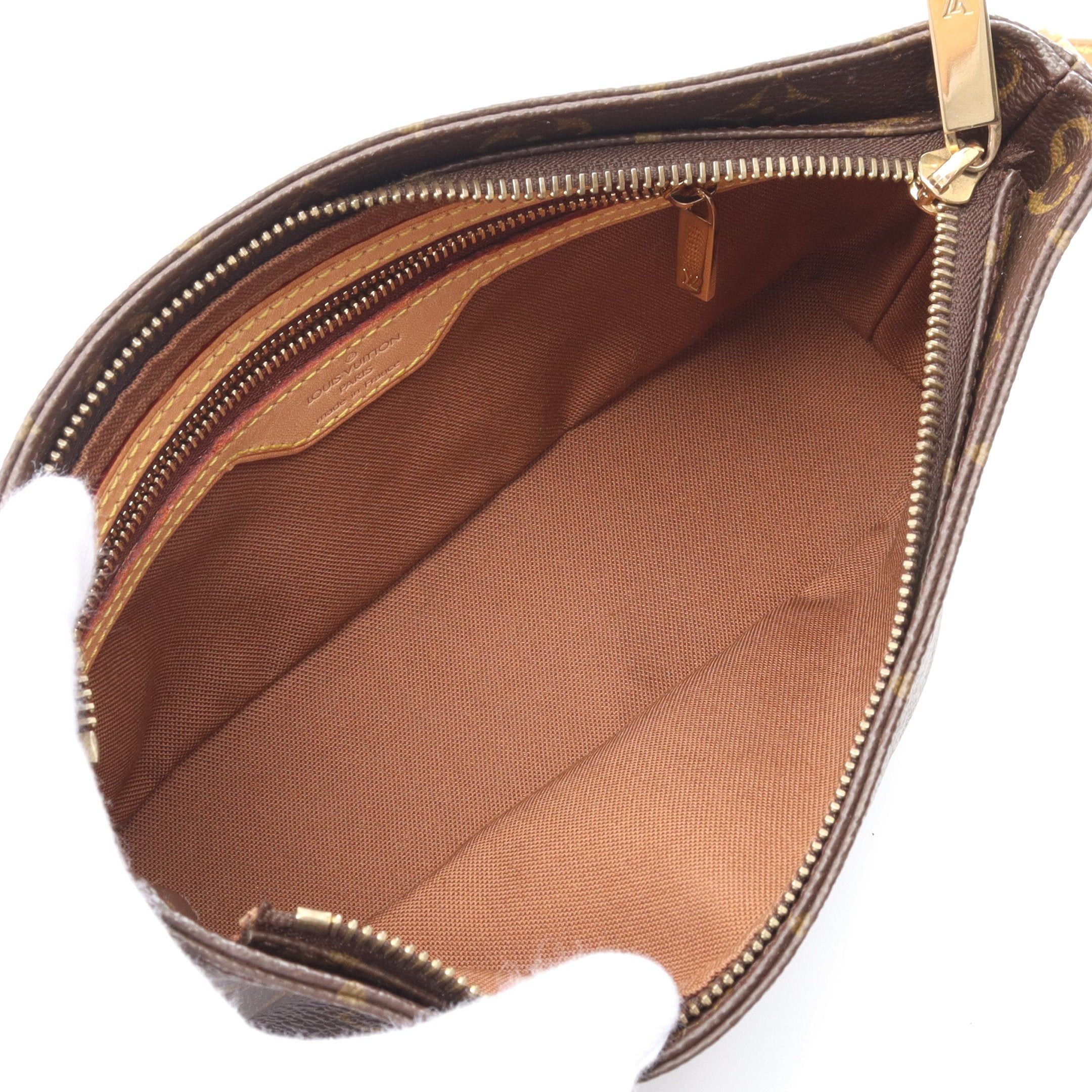 Louis Vuitton Louis Vuitton Trotteur Monogram Shoulder Bag Leather Brown Size ONE SIZE - 3 Thumbnail