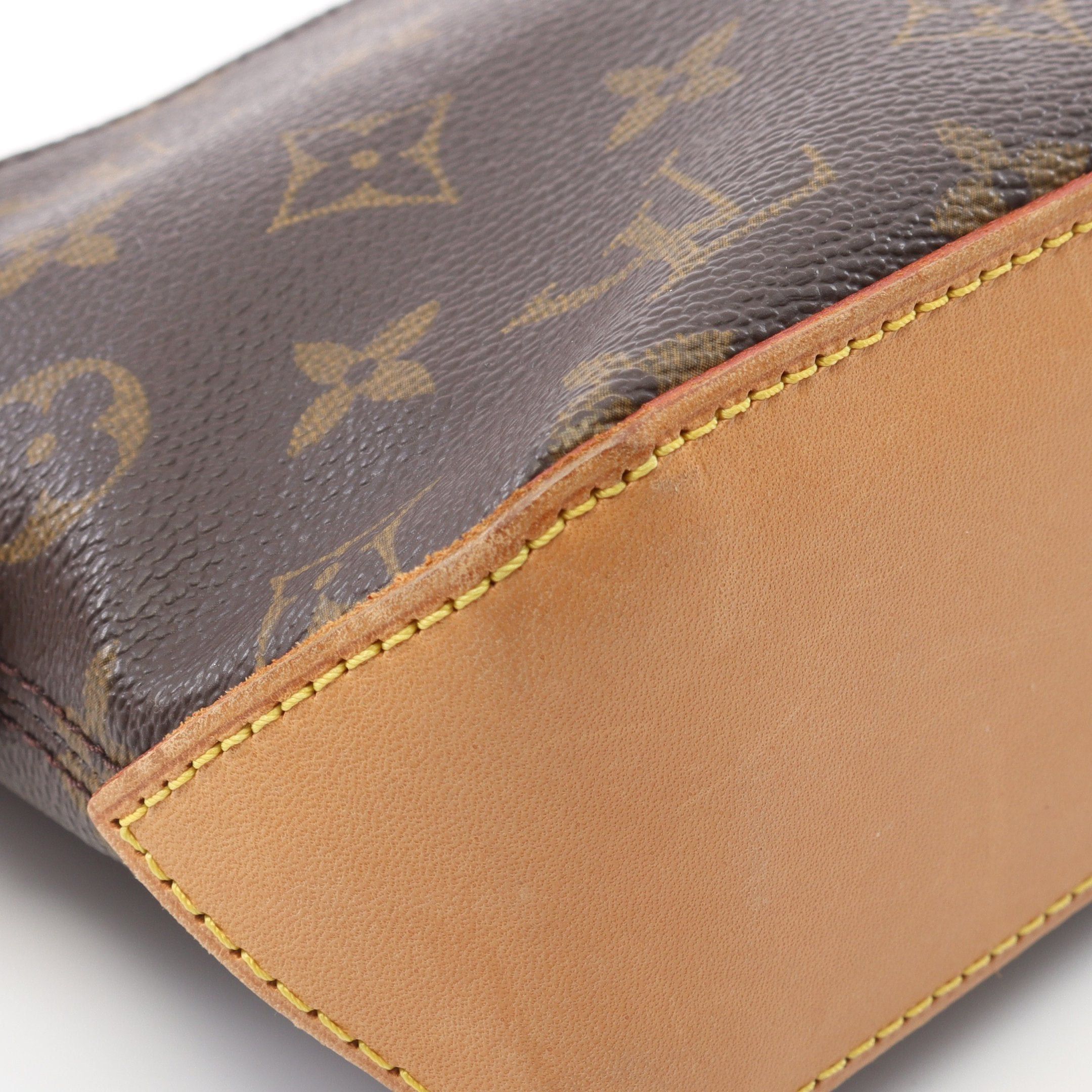 Louis Vuitton Louis Vuitton Trotteur Monogram Shoulder Bag Leather Brown Size ONE SIZE - 6 Thumbnail