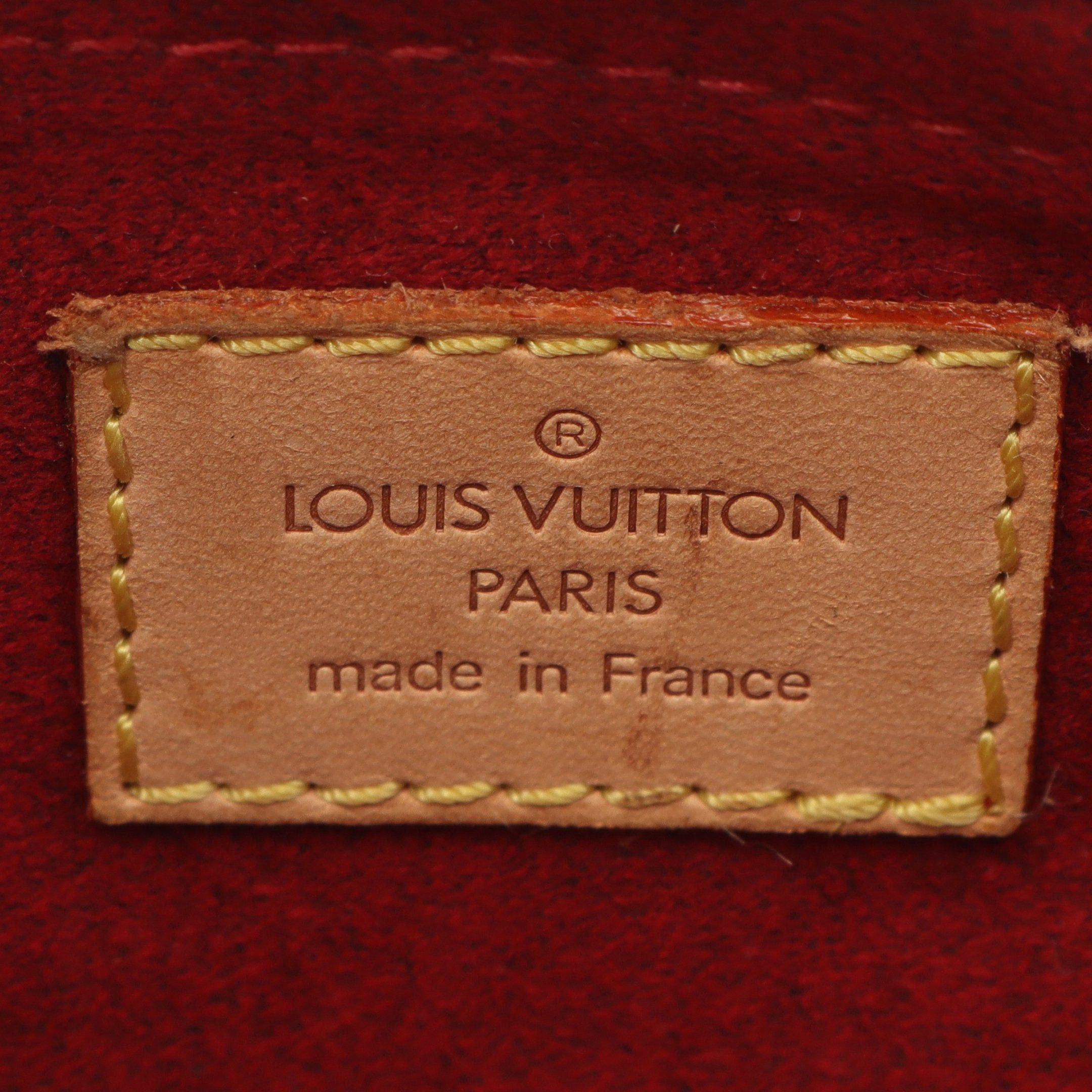 Louis Vuitton Louis Vuitton Pochette Croissant Monogram Shoulder Bag Leather Brown Size ONE SIZE - 4 Thumbnail