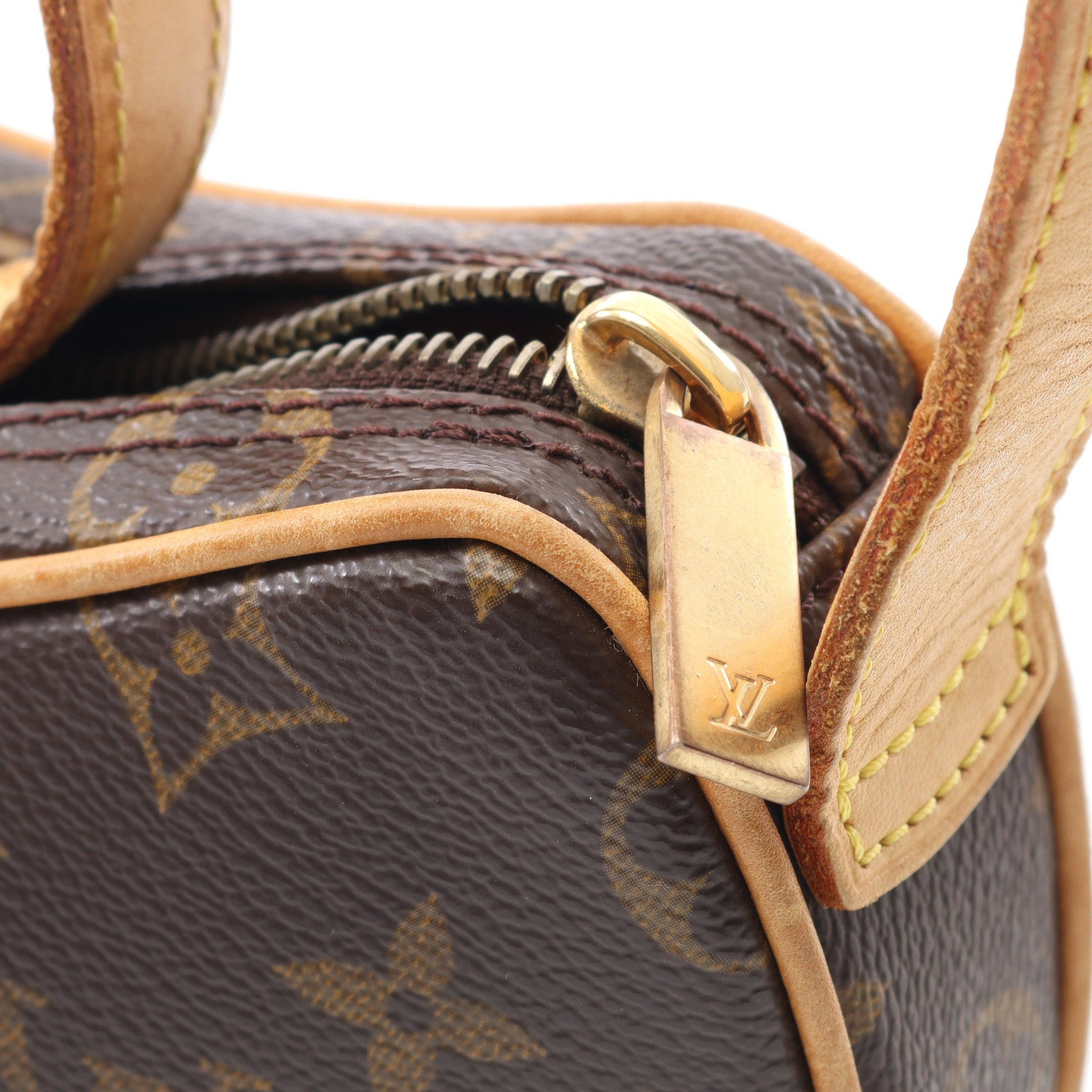 Louis Vuitton Louis Vuitton Pochette Croissant Monogram Shoulder Bag Leather Brown Size ONE SIZE - 9 Thumbnail