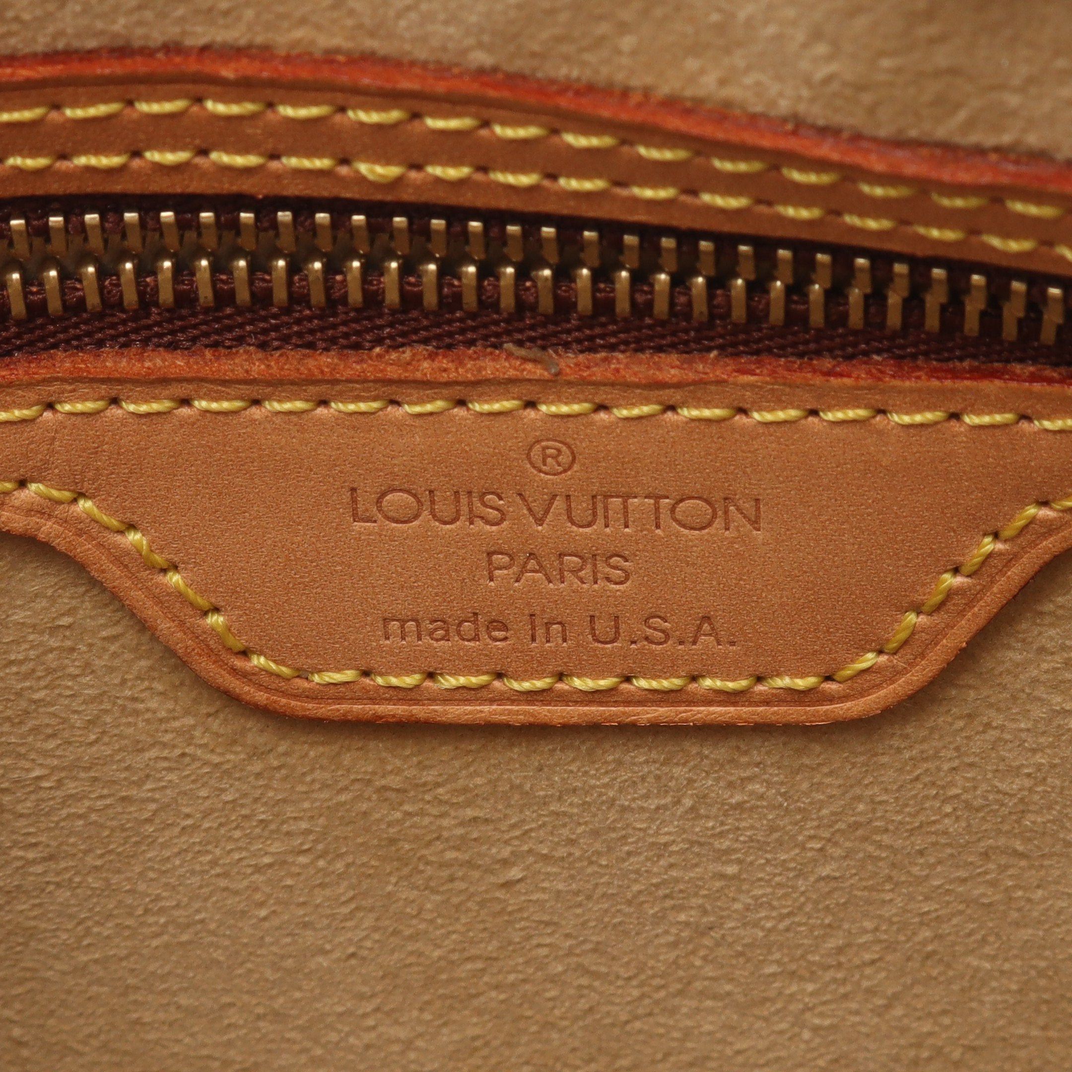 Louis Vuitton Louis Vuitton Looping Mm Monogram Shoulder Bag Leather Brown Size ONE SIZE - 4 Thumbnail