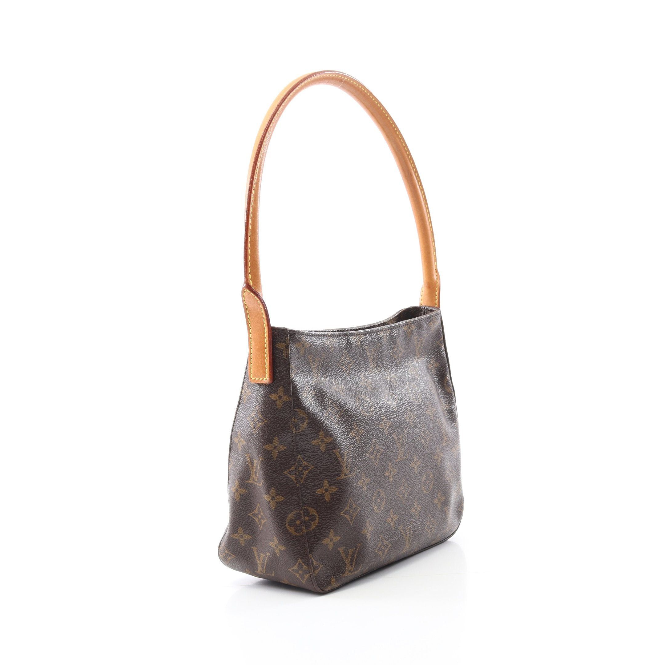 Louis Vuitton Louis Vuitton Looping Mm Monogram Shoulder Bag Leather Brown Size ONE SIZE - 2 Thumbnail