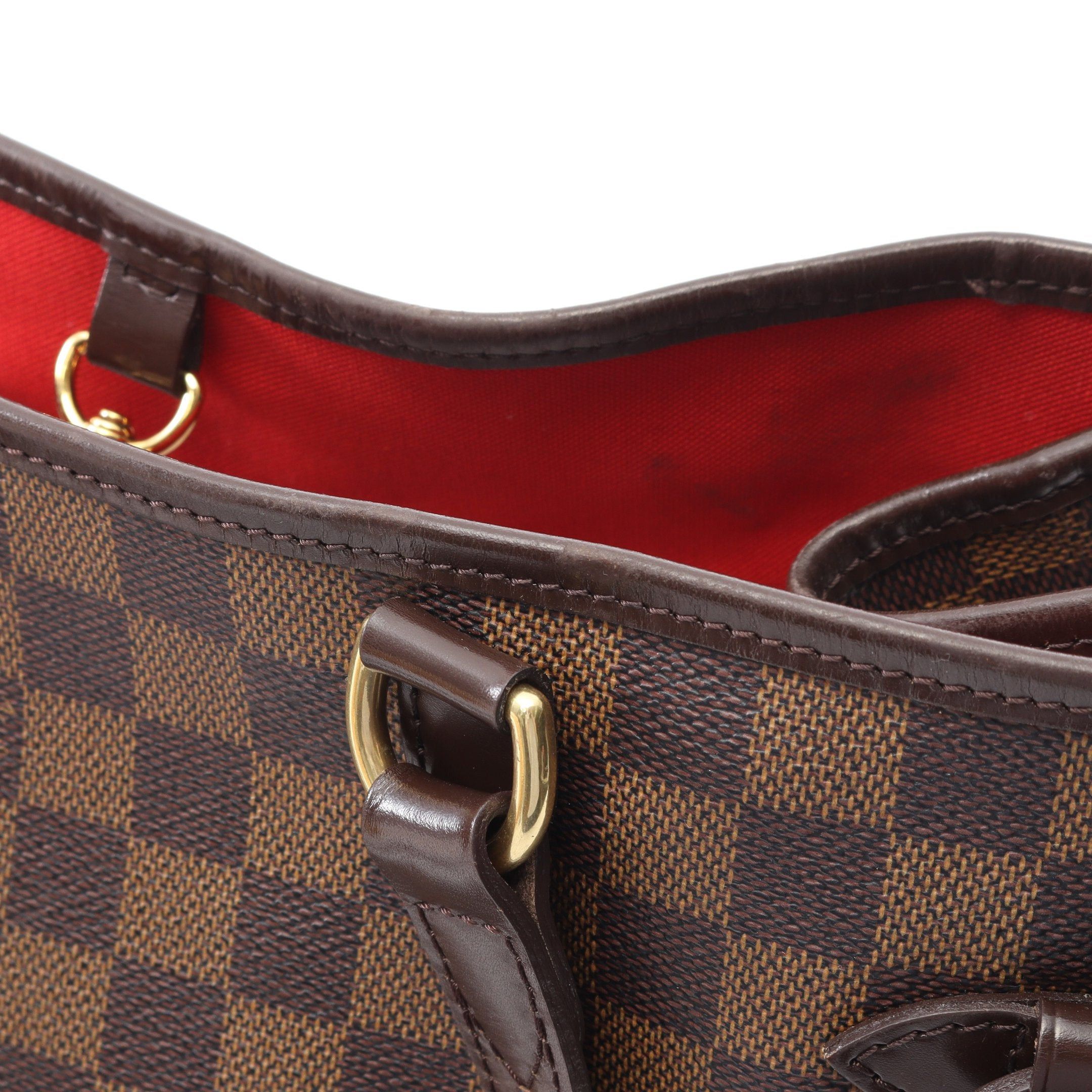 Louis Vuitton Louis Vuitton Batignolles Horizontal Damier Ebene Shoulder Bag Leather Brown Sp Order Product Size ONE SIZE - 11 Thumbnail