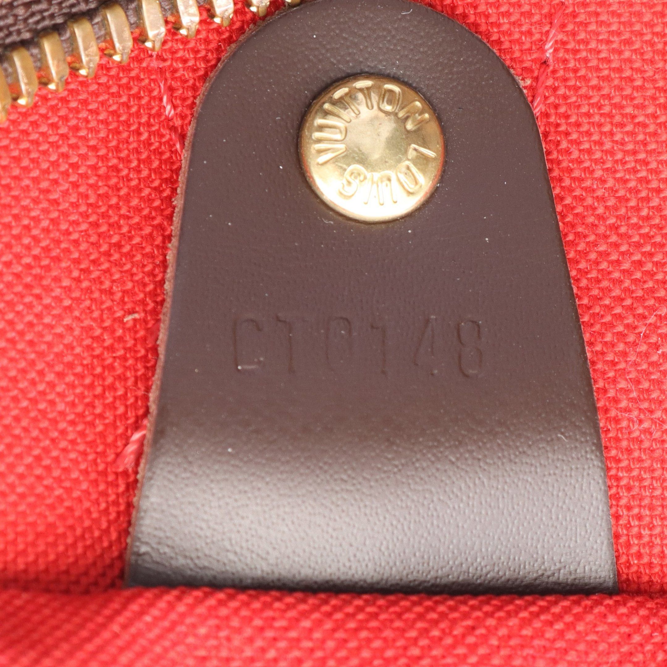 Louis Vuitton Louis Vuitton Speedy 25 Damier Ebene Handbag Leather Brown Size ONE SIZE - 5 Thumbnail