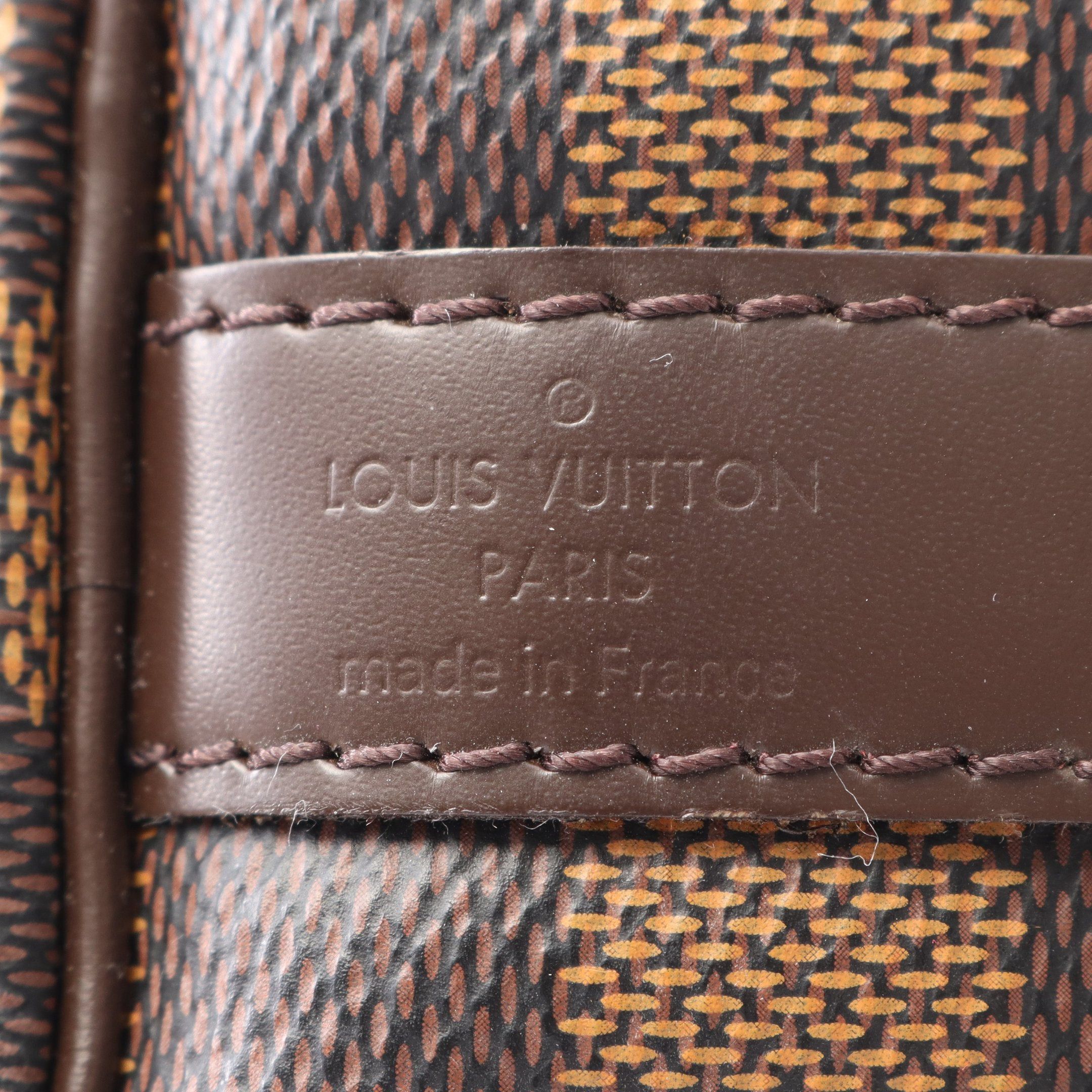 Louis Vuitton Louis Vuitton Speedy 25 Damier Ebene Handbag Leather Brown Size ONE SIZE - 4 Thumbnail