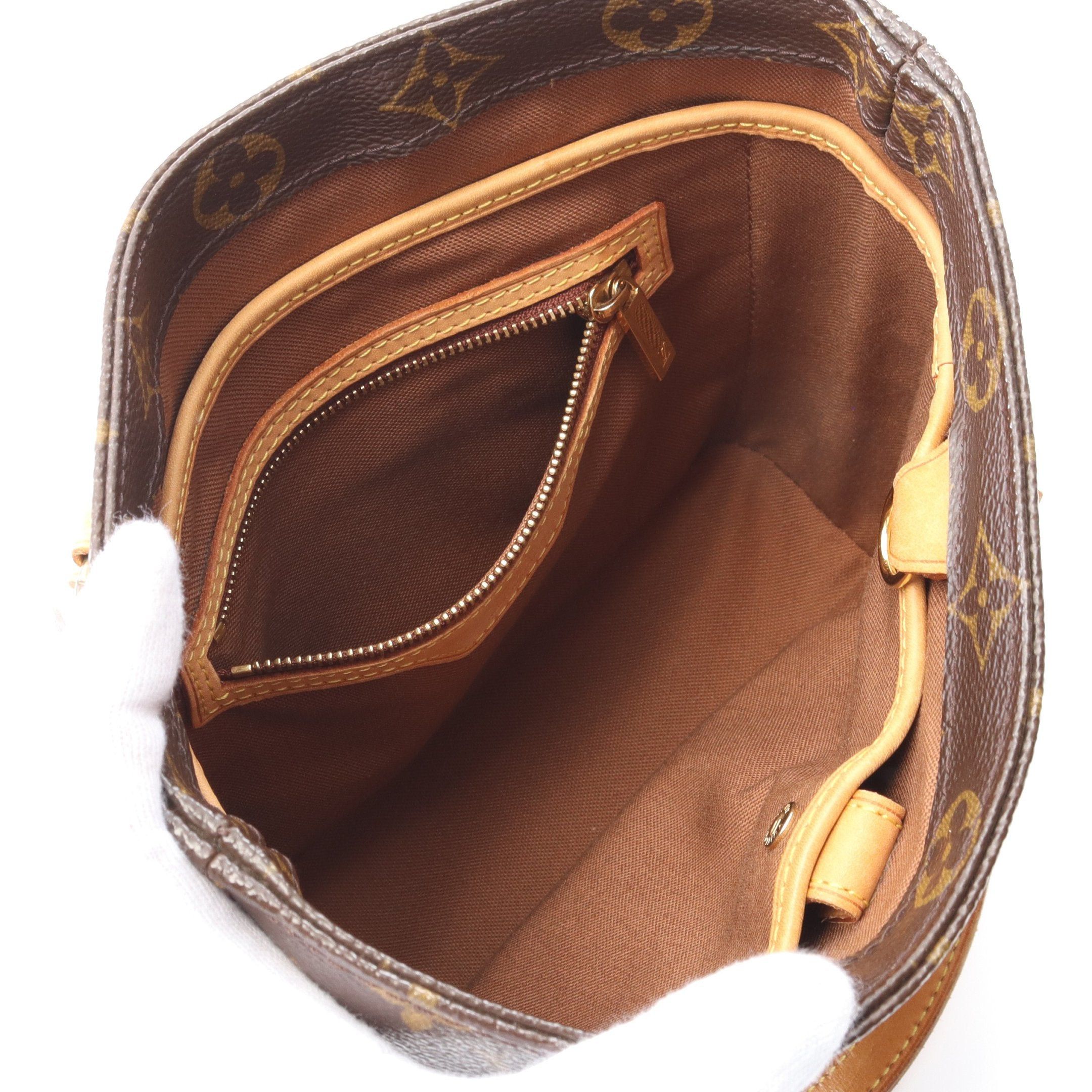 Louis Vuitton Louis Vuitton Vavin Pm Monogram Handbag Leather Brown Size ONE SIZE - 3 Thumbnail